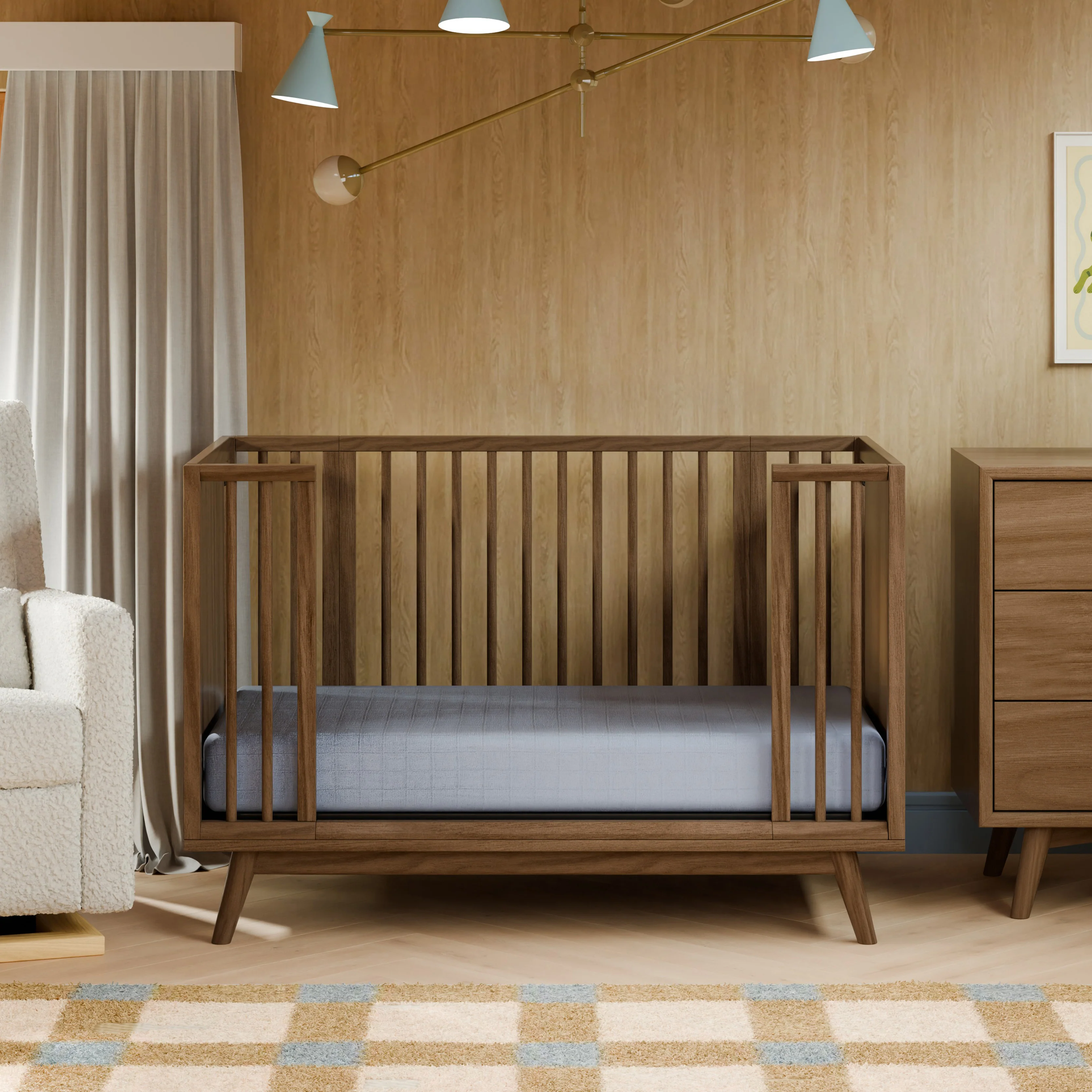 Palma 8-in-1 Convertible All-Stages® Crib with Bassinet & Toddler Bed Kits - Image 11