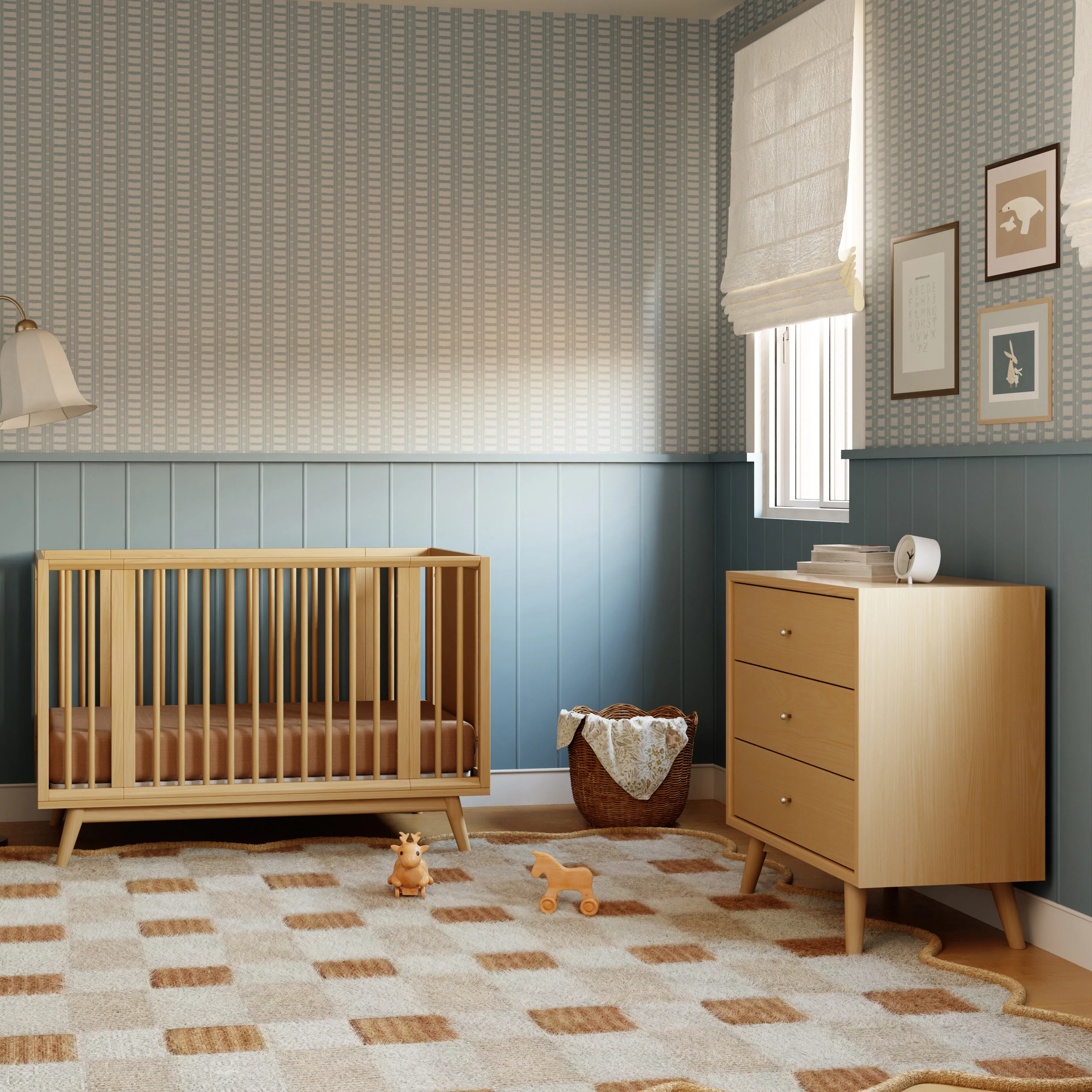 Palma 8-in-1 Convertible All-Stages® Crib with Bassinet & Toddler Bed Kits - Image 31