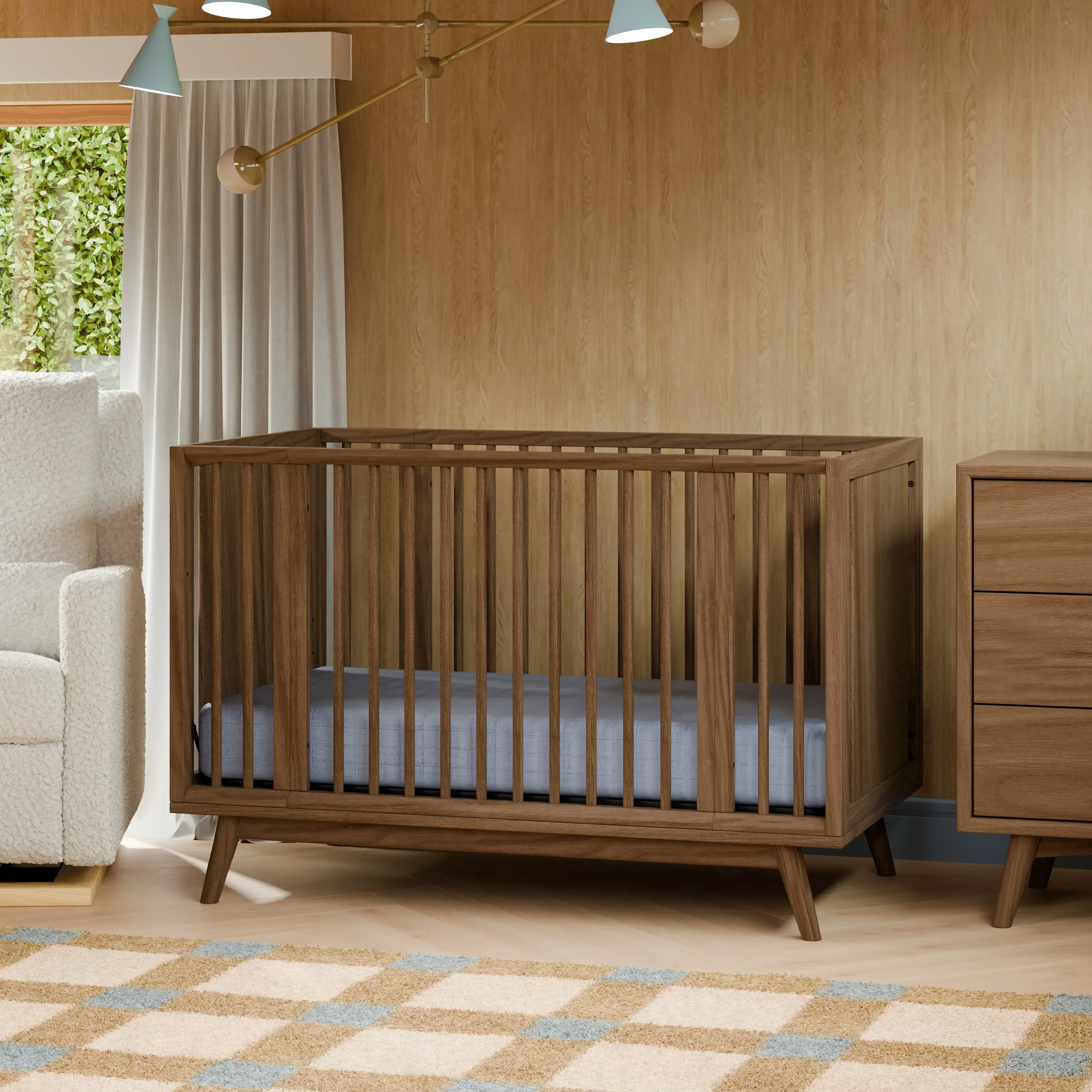 Palma 8-in-1 Convertible All-Stages® Crib with Bassinet & Toddler Bed Kits - Image 6