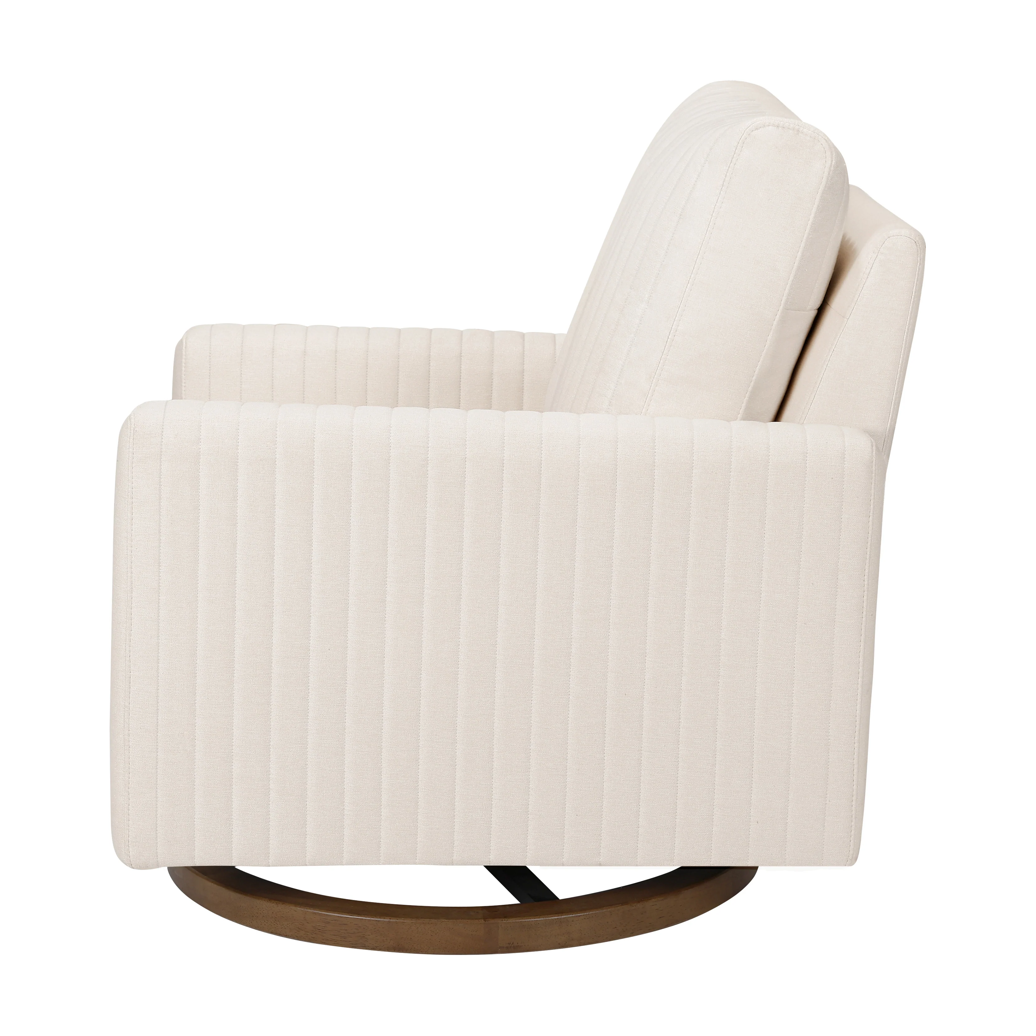 Poe Channeled Swivel Glider in Eco-Performance Fabric | Water Repellent & Stain Resistant - Image 10