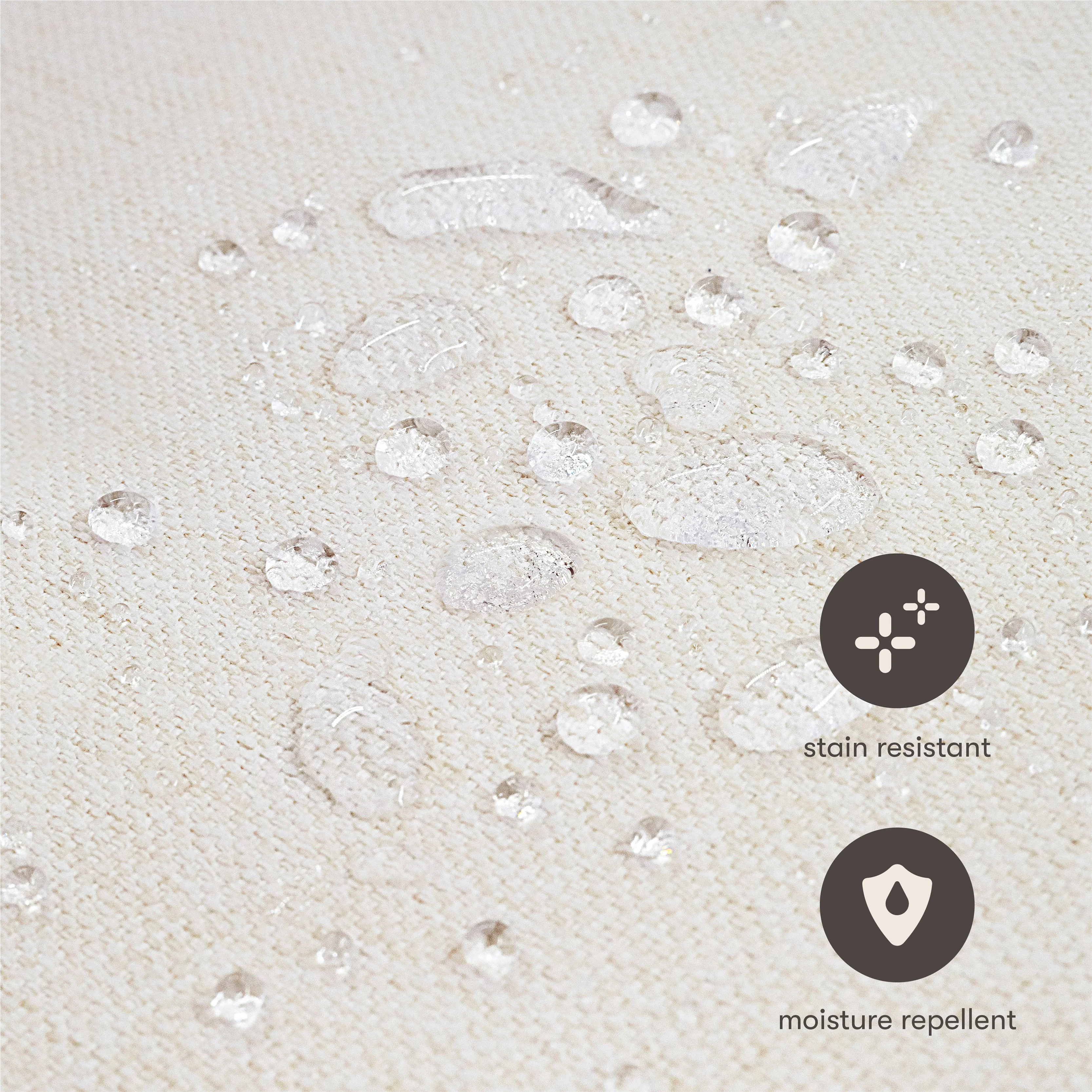 Poe Channeled Swivel Glider in Eco-Performance Fabric | Water Repellent & Stain Resistant - Image 12