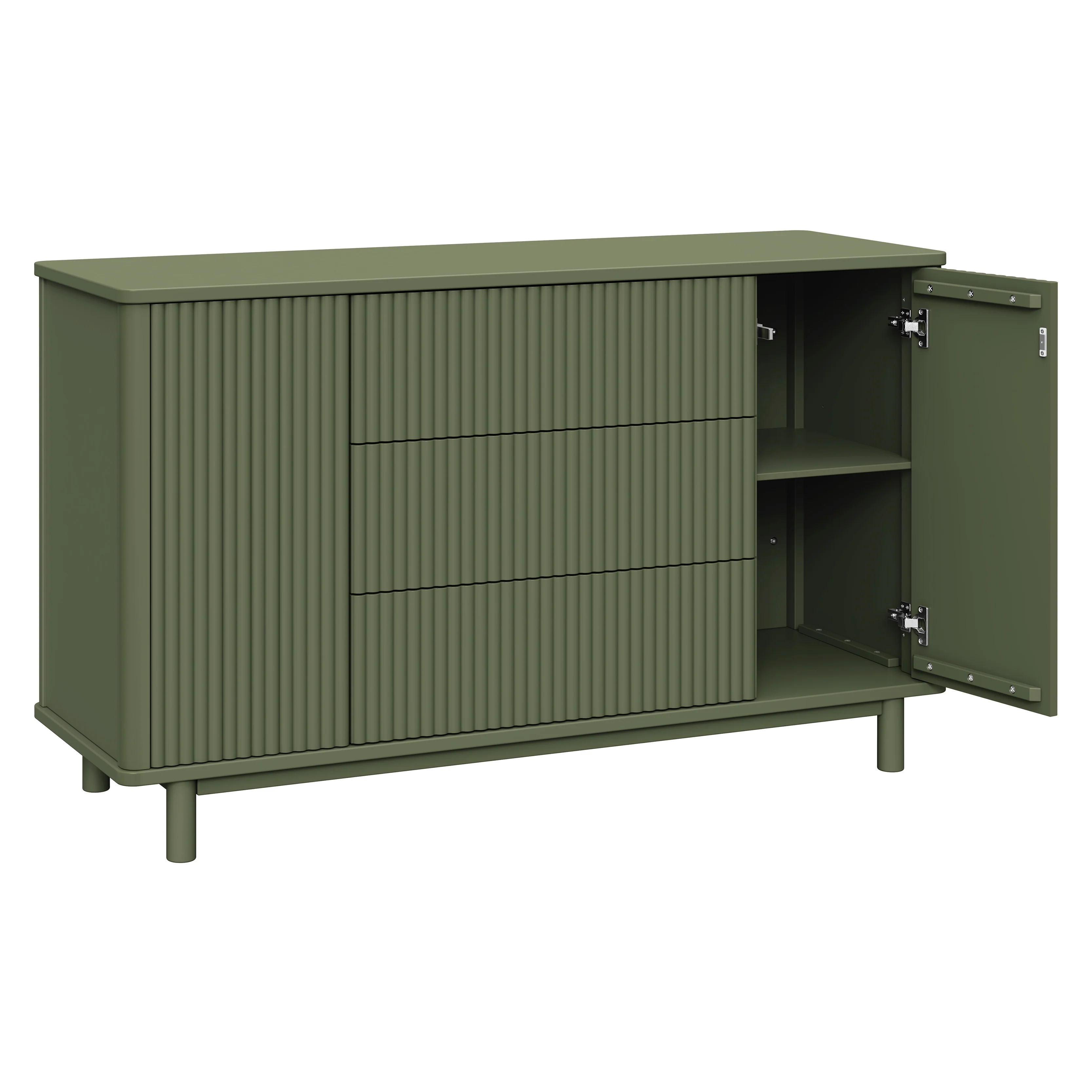 Pogo Tambour Assembled Dresser - Image 19