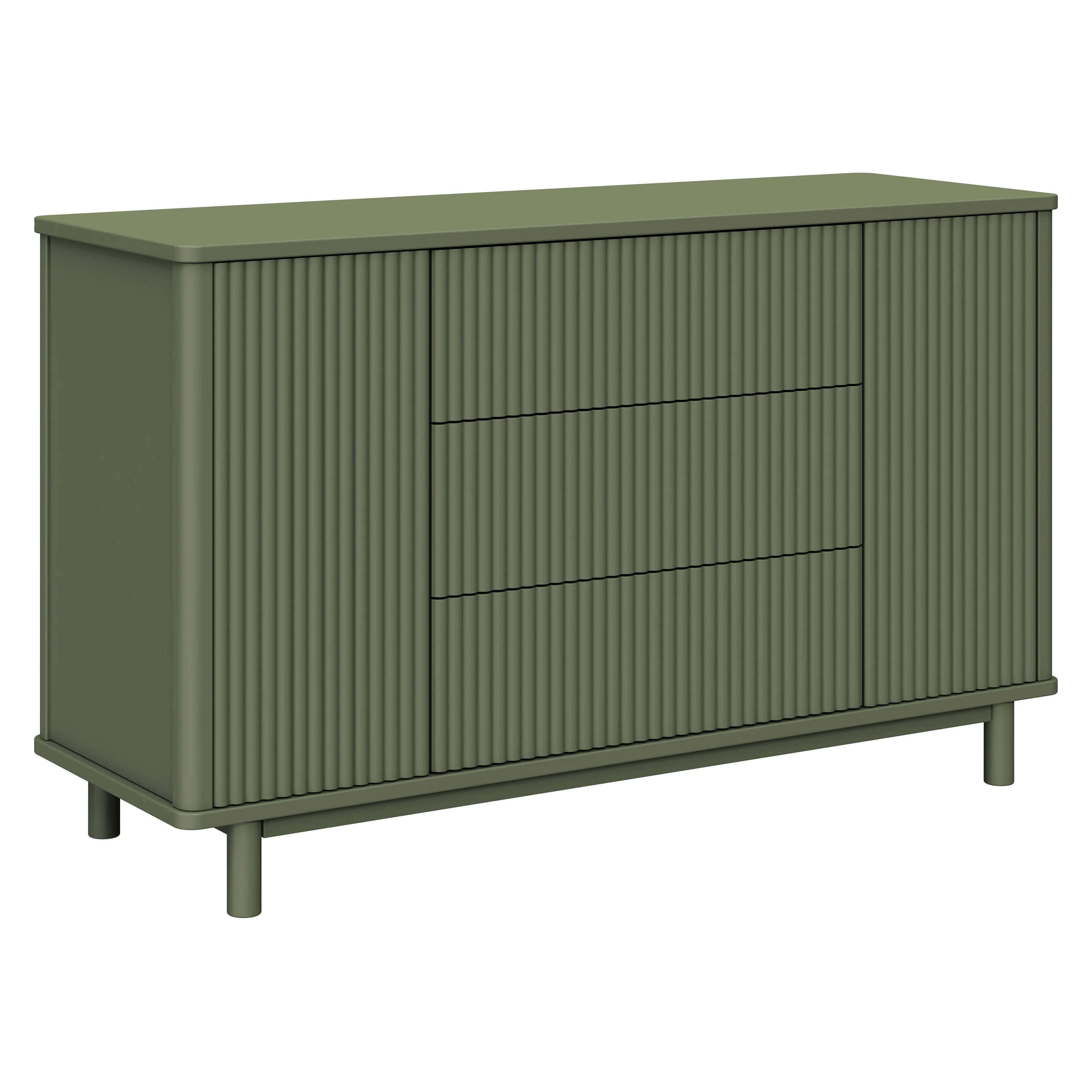 Pogo Tambour Assembled Dresser - Image 25
