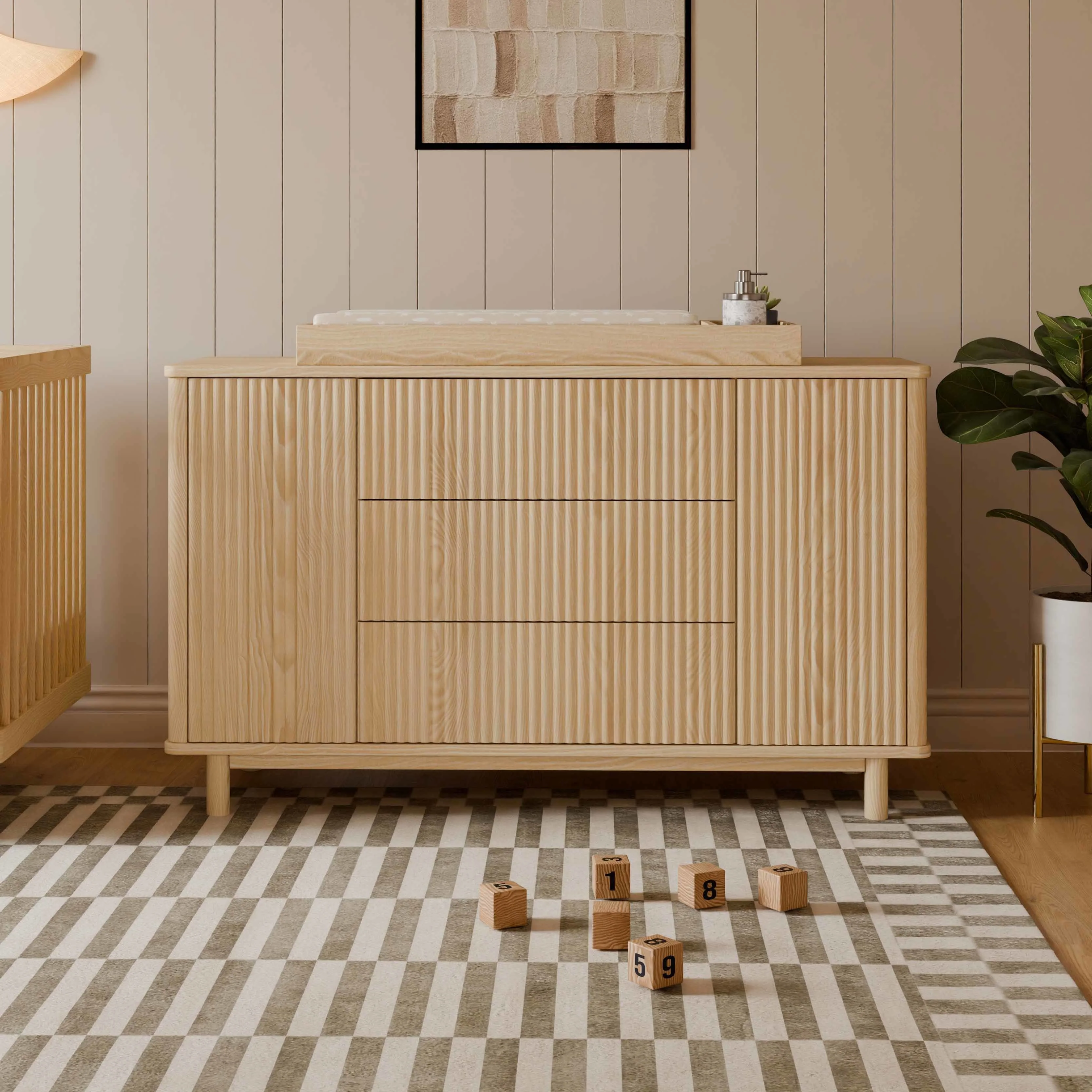 Pogo Tambour Assembled Dresser - Image 30
