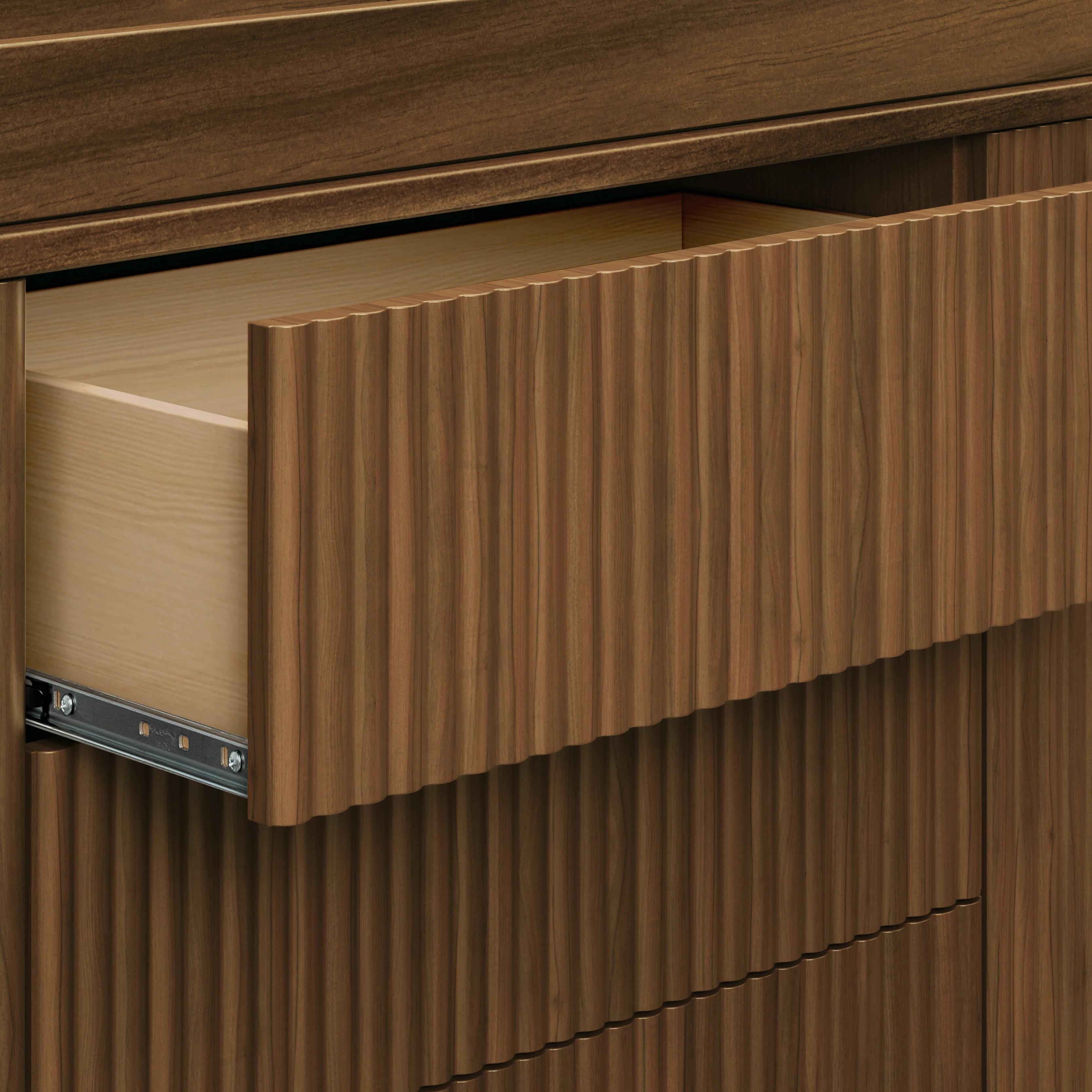Pogo Tambour Assembled Dresser - Image 61