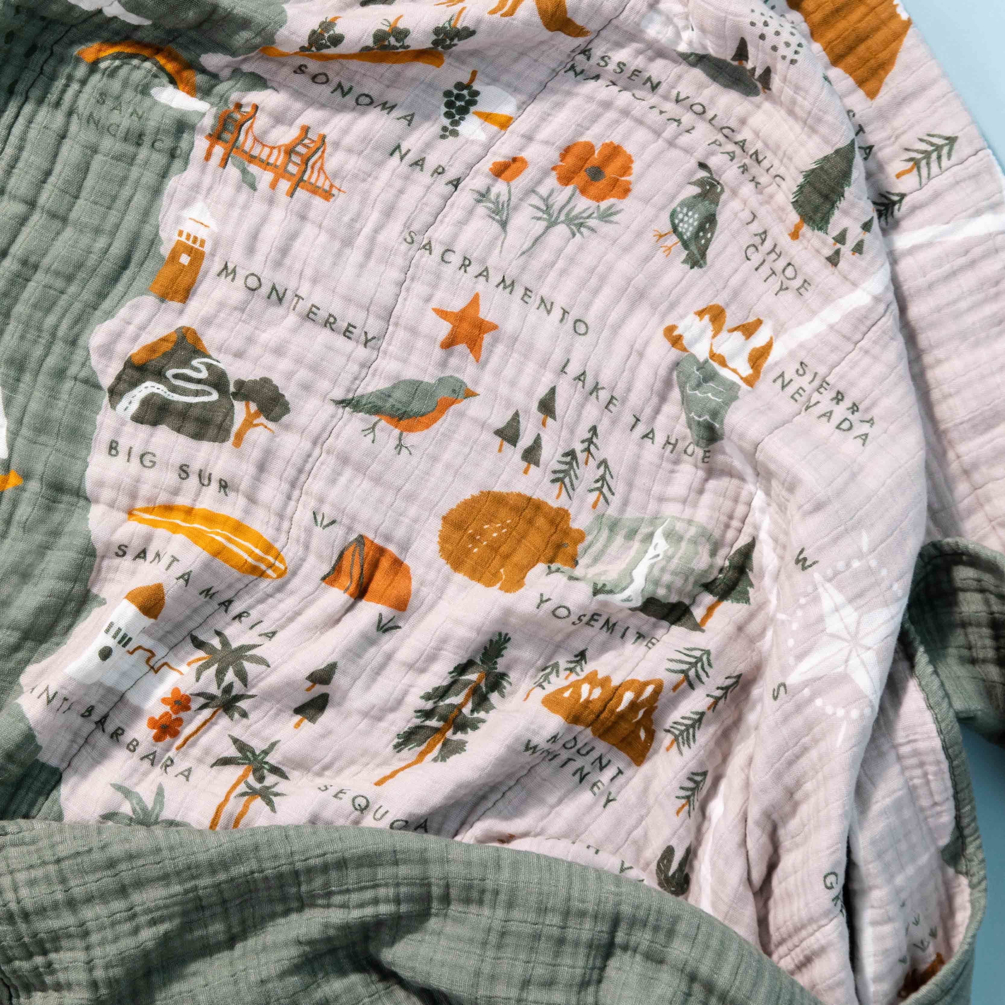 Quilt in 3-Layer GOTS Certified Organic Muslin Cotton - Image 20