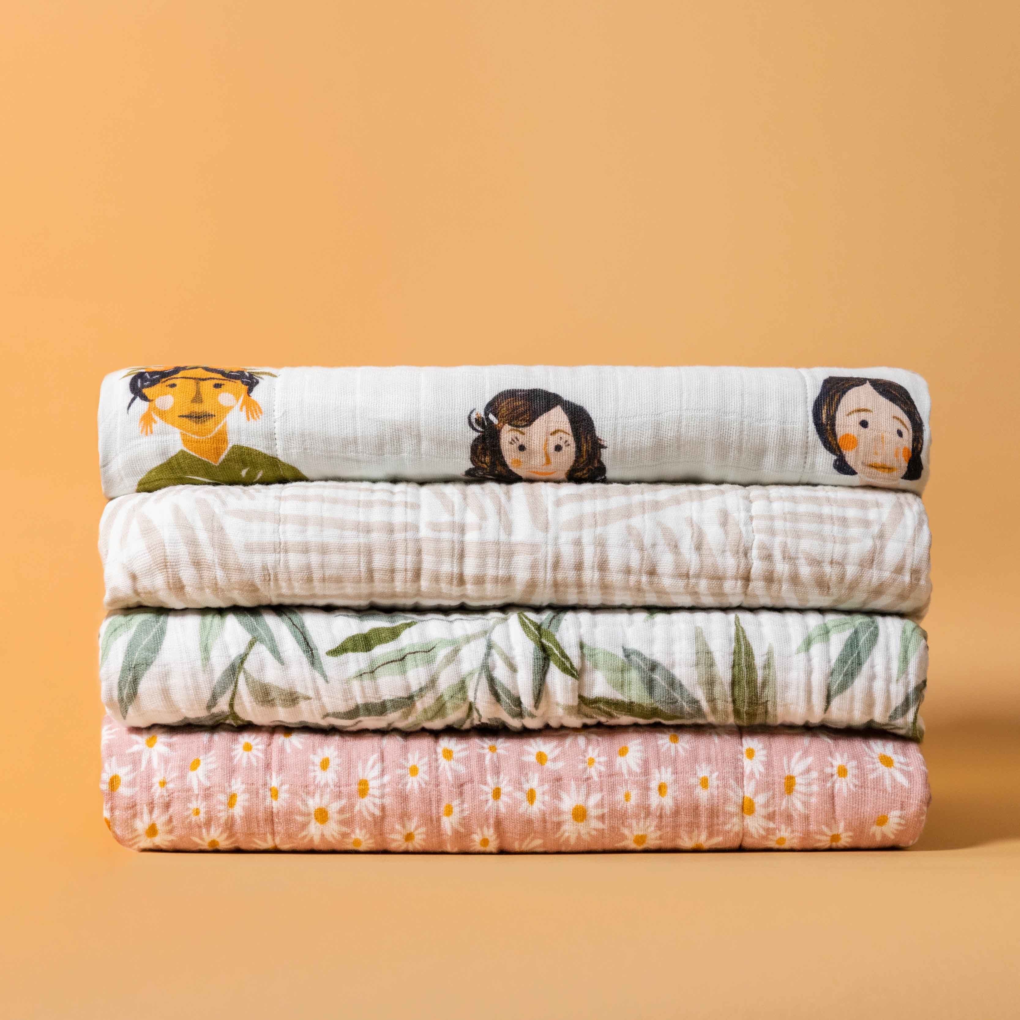 Quilt in 3-Layer GOTS Certified Organic Muslin Cotton - Image 28