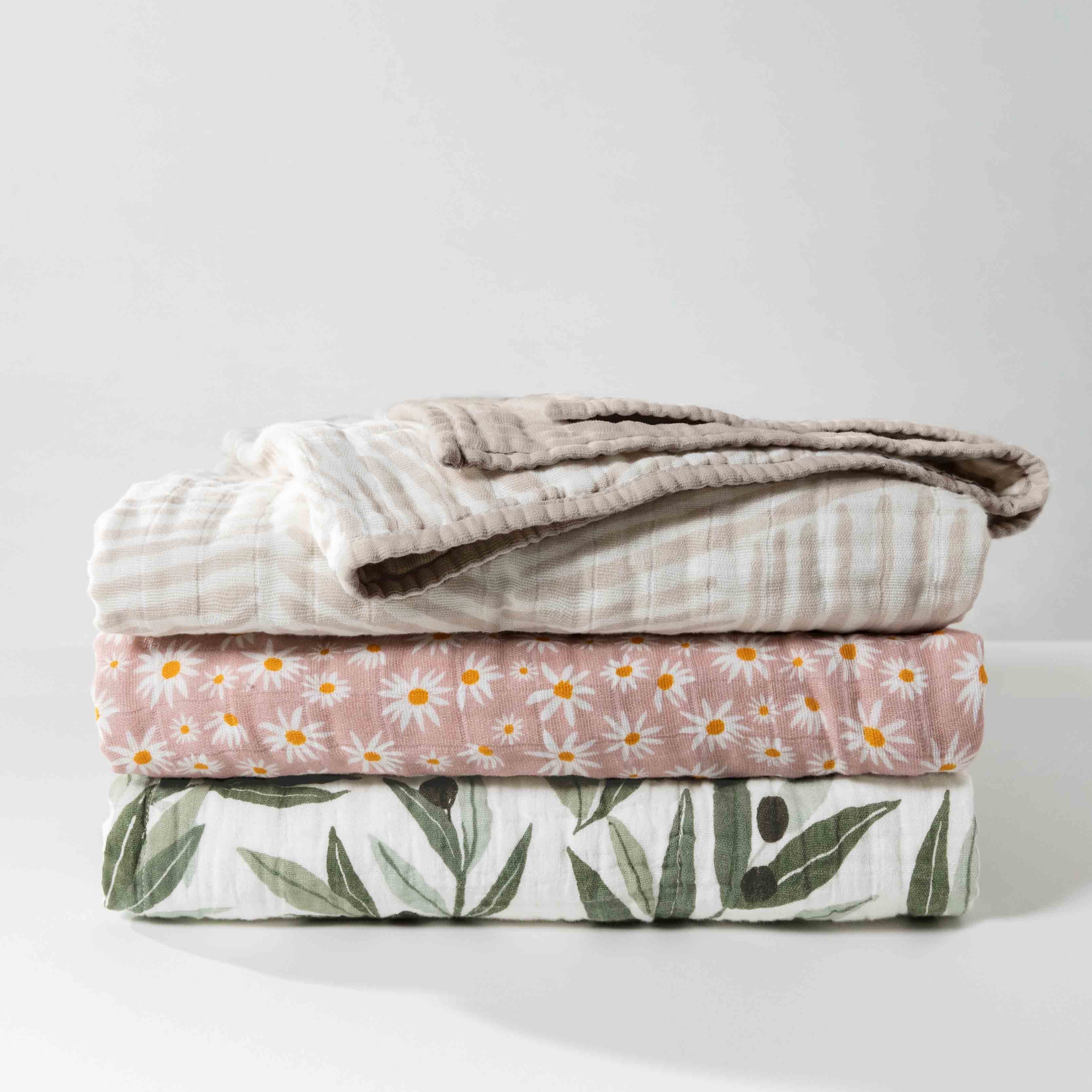 Quilt in 3-Layer GOTS Certified Organic Muslin Cotton - Image 33