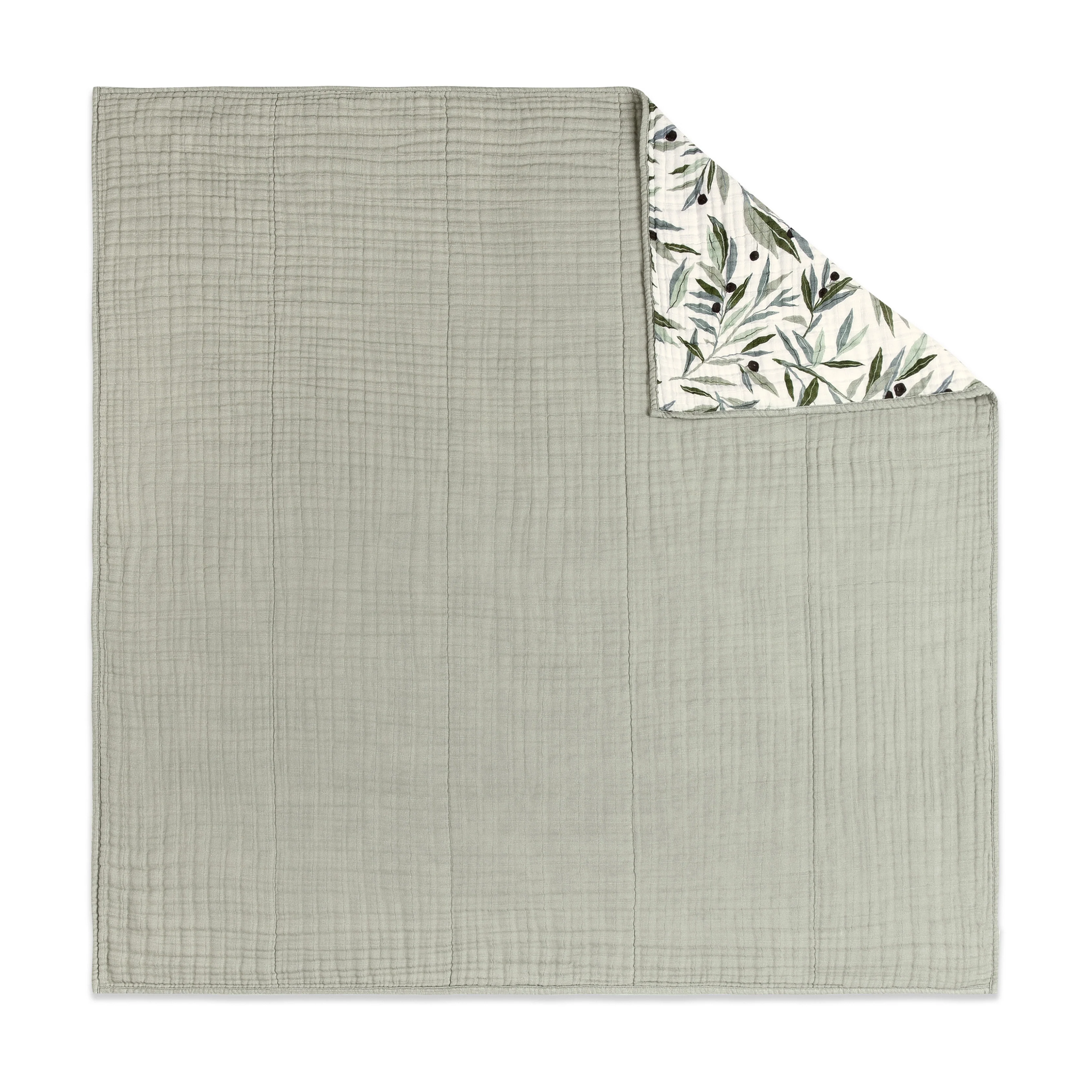 Quilt in 3-Layer GOTS Certified Organic Muslin Cotton - Image 7