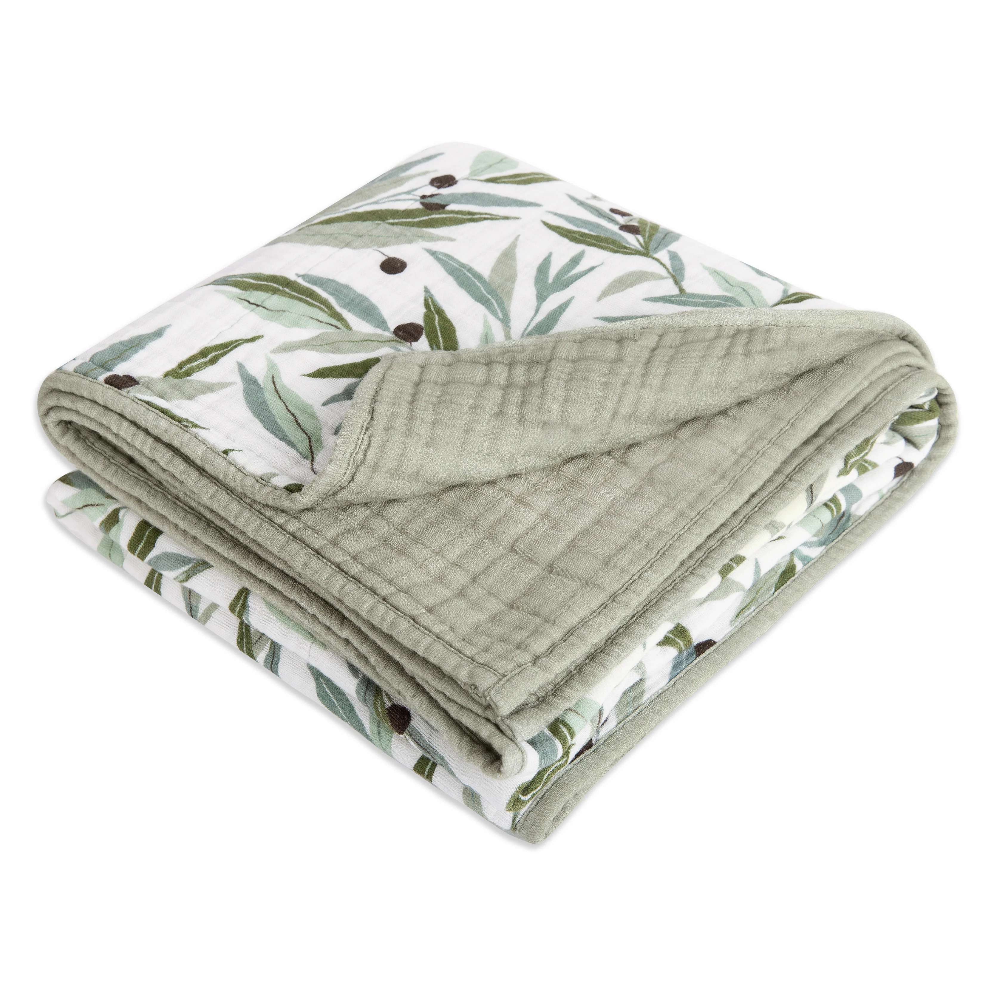Quilt in 3-Layer GOTS Certified Organic Muslin Cotton - Image 8