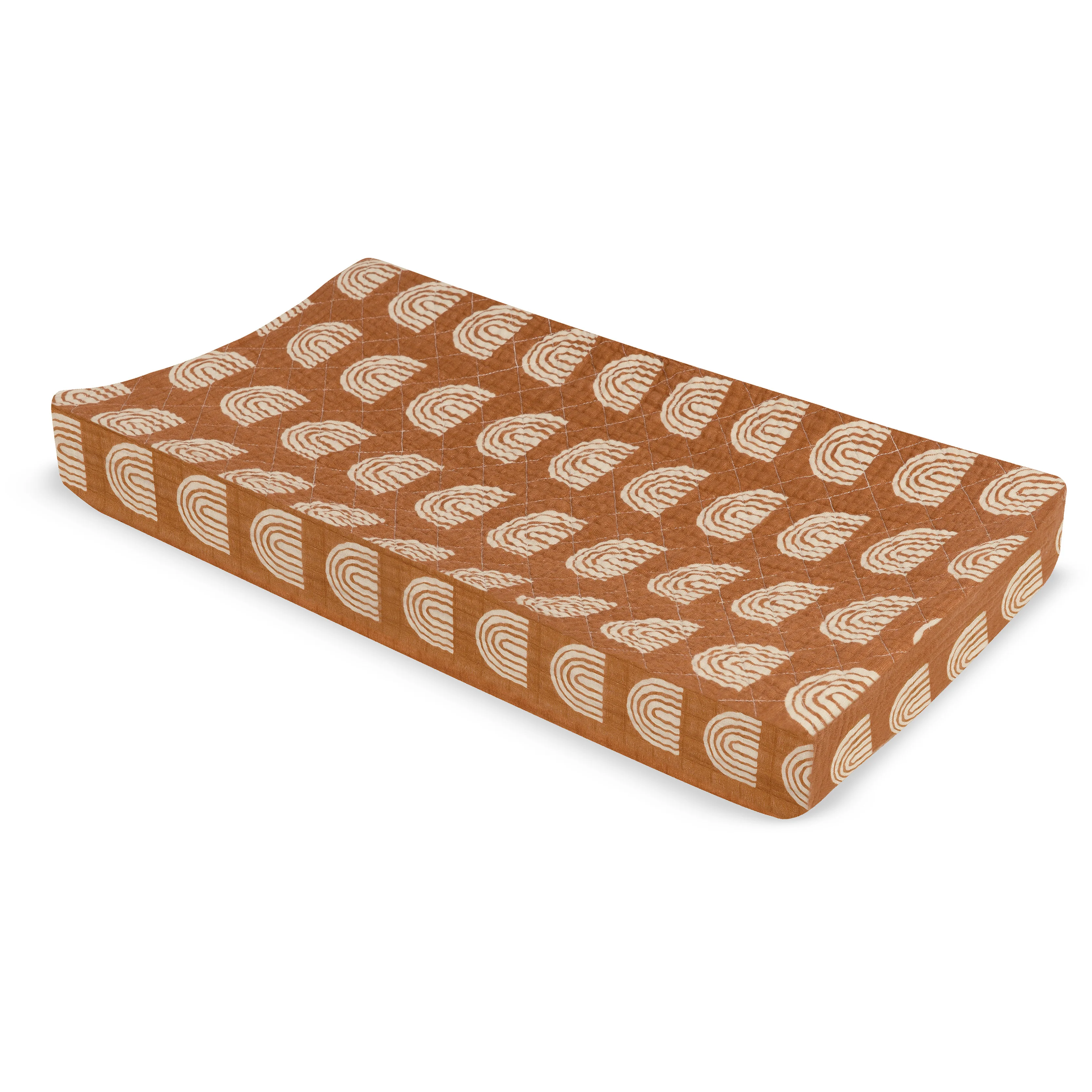 Quilted Changing Pad Cover in GOTS Certified Organic Muslin Cotton - Image 100