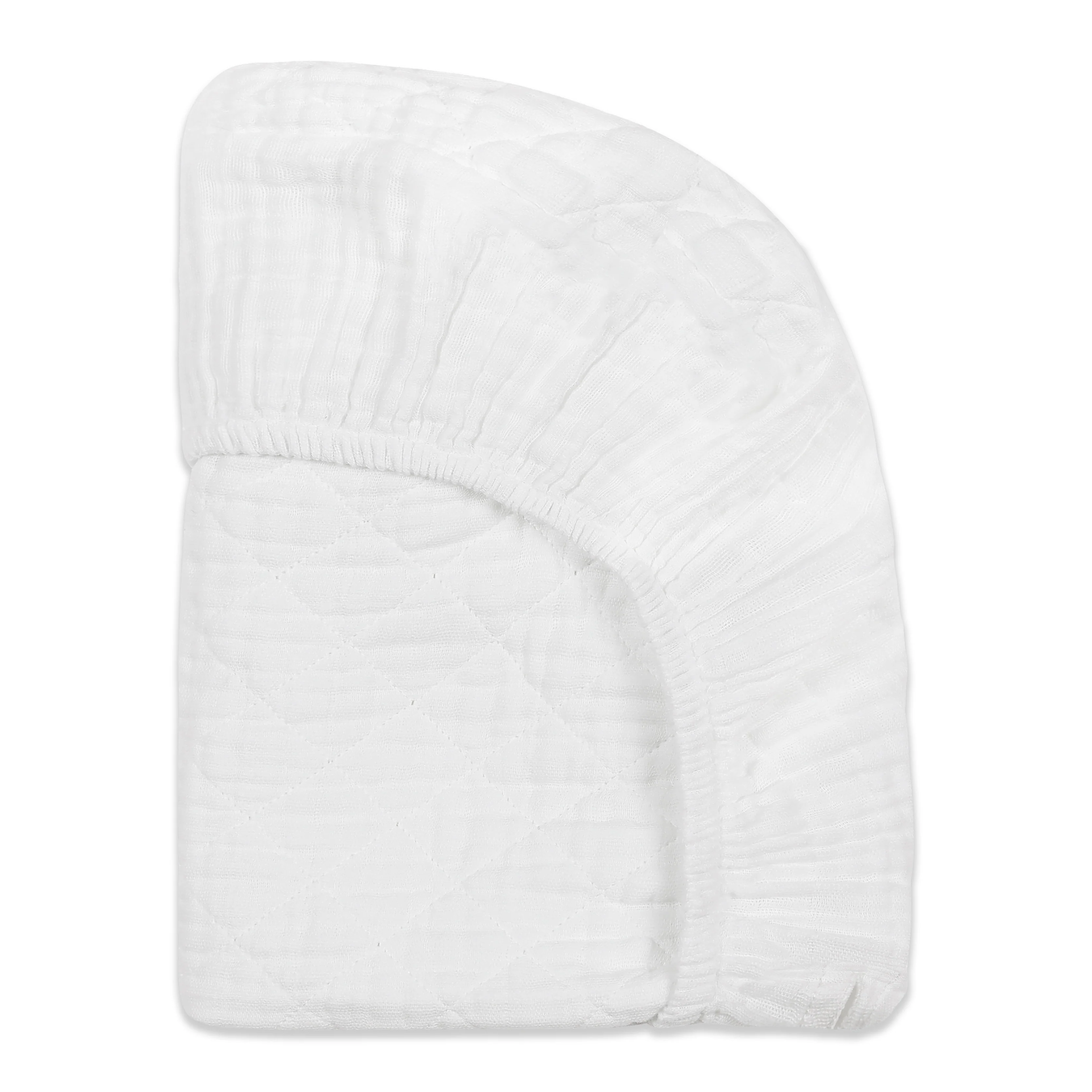 Quilted Changing Pad Cover in GOTS Certified Organic Muslin Cotton - Image 71
