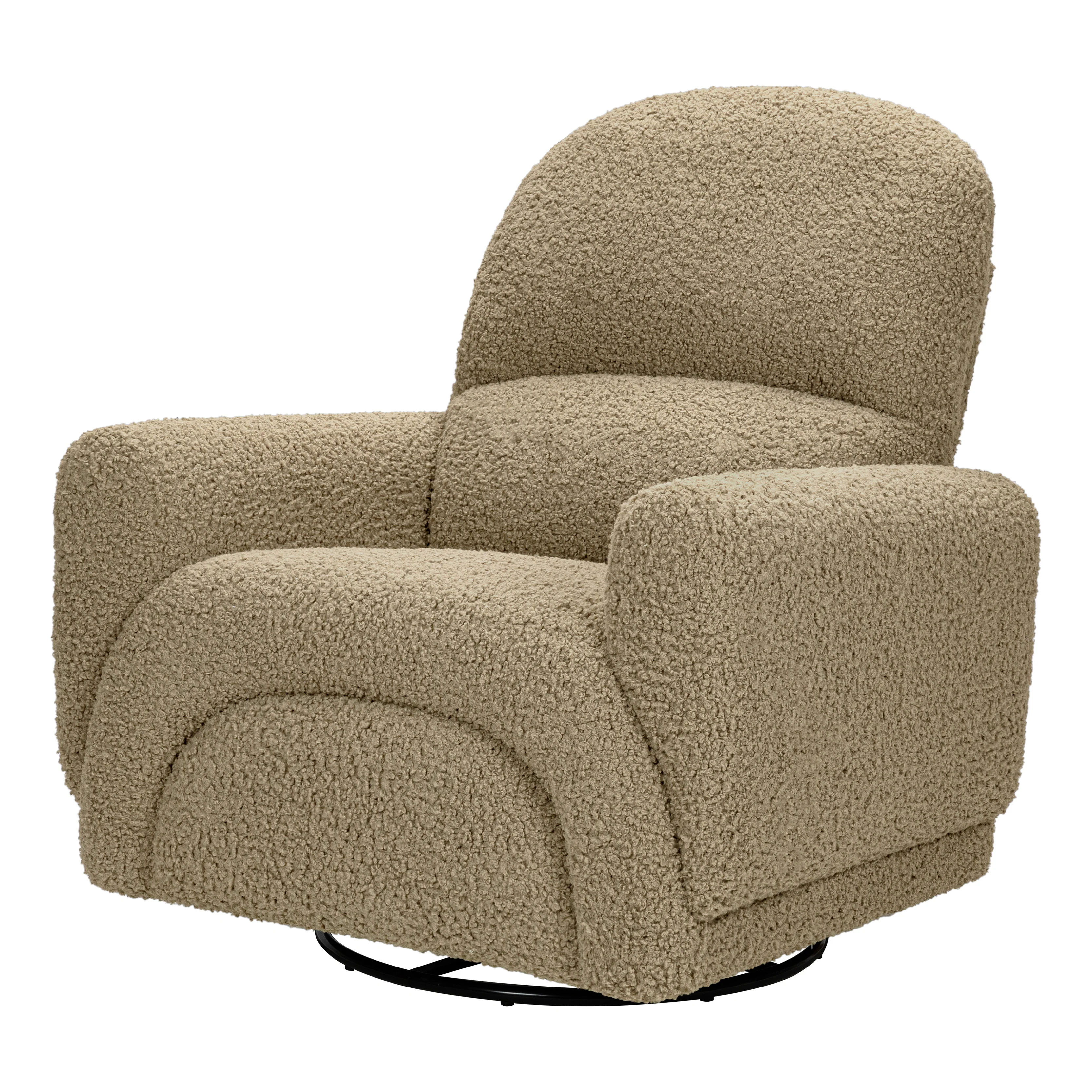 Rainbow Recliner and Swivel Glider in Teddy Loop - Image 13