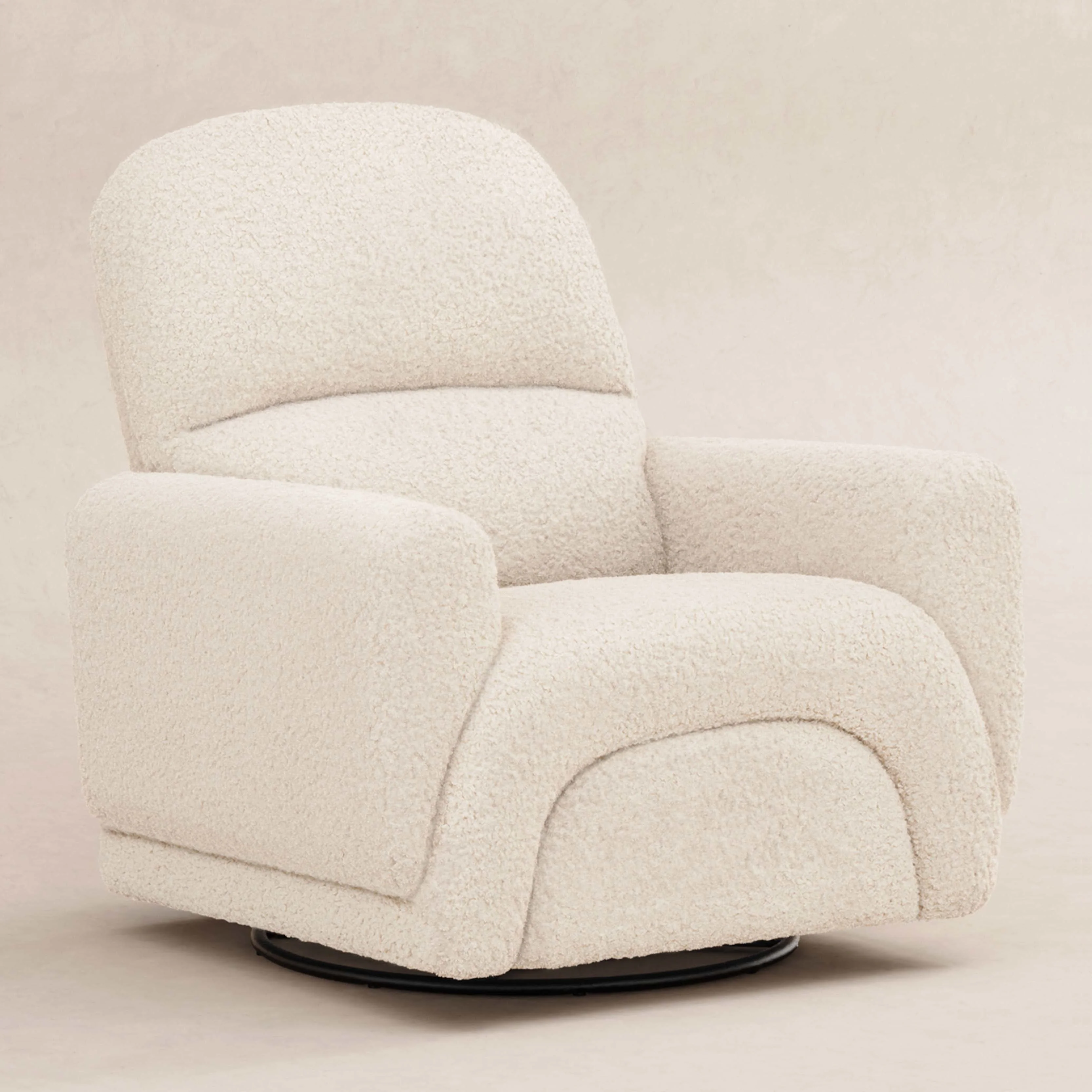 Rainbow Recliner and Swivel Glider in Teddy Loop - Image 18