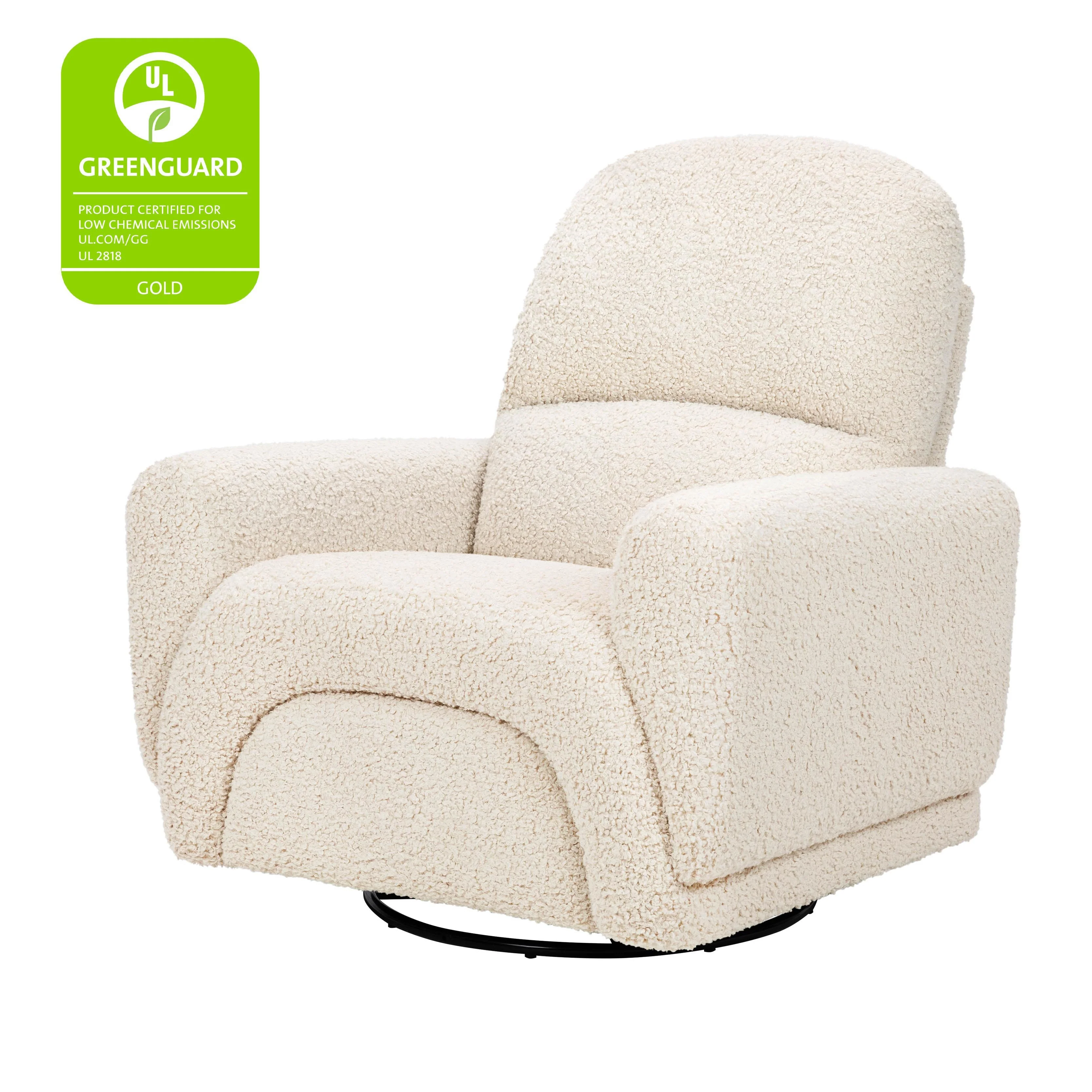 Rainbow Recliner and Swivel Glider in Teddy Loop - Image 20