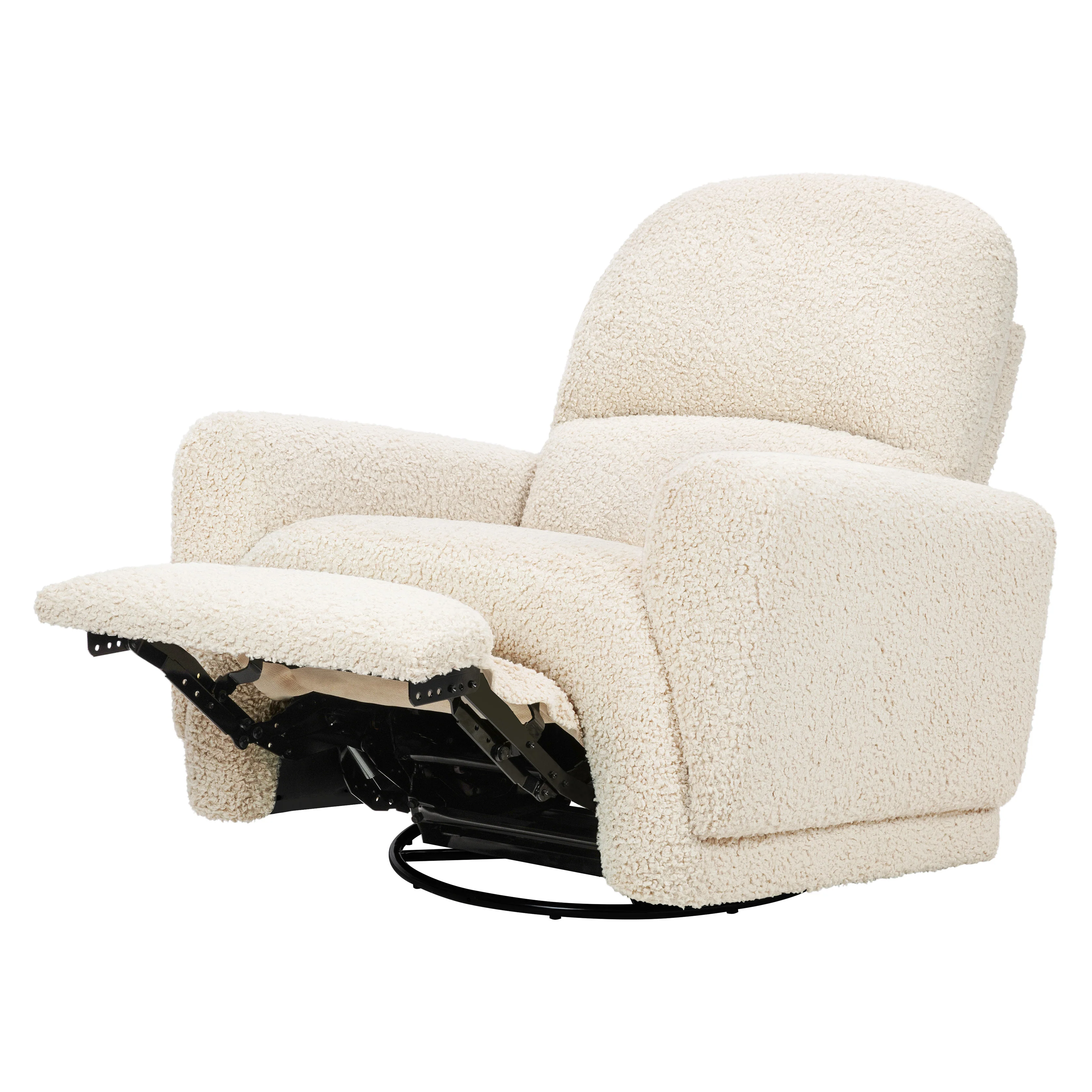 Rainbow Recliner and Swivel Glider in Teddy Loop - Image 22