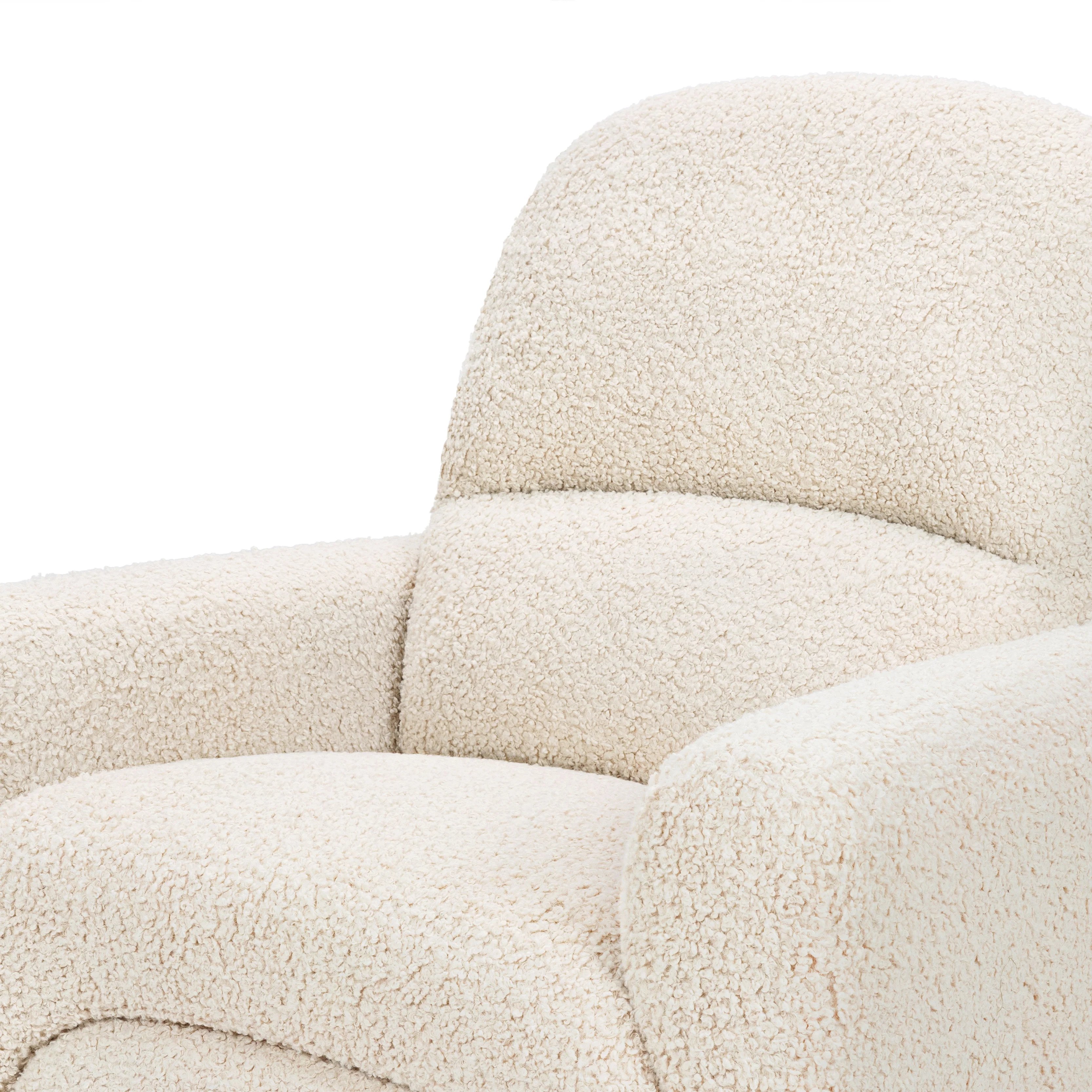 Rainbow Recliner and Swivel Glider in Teddy Loop - Image 24