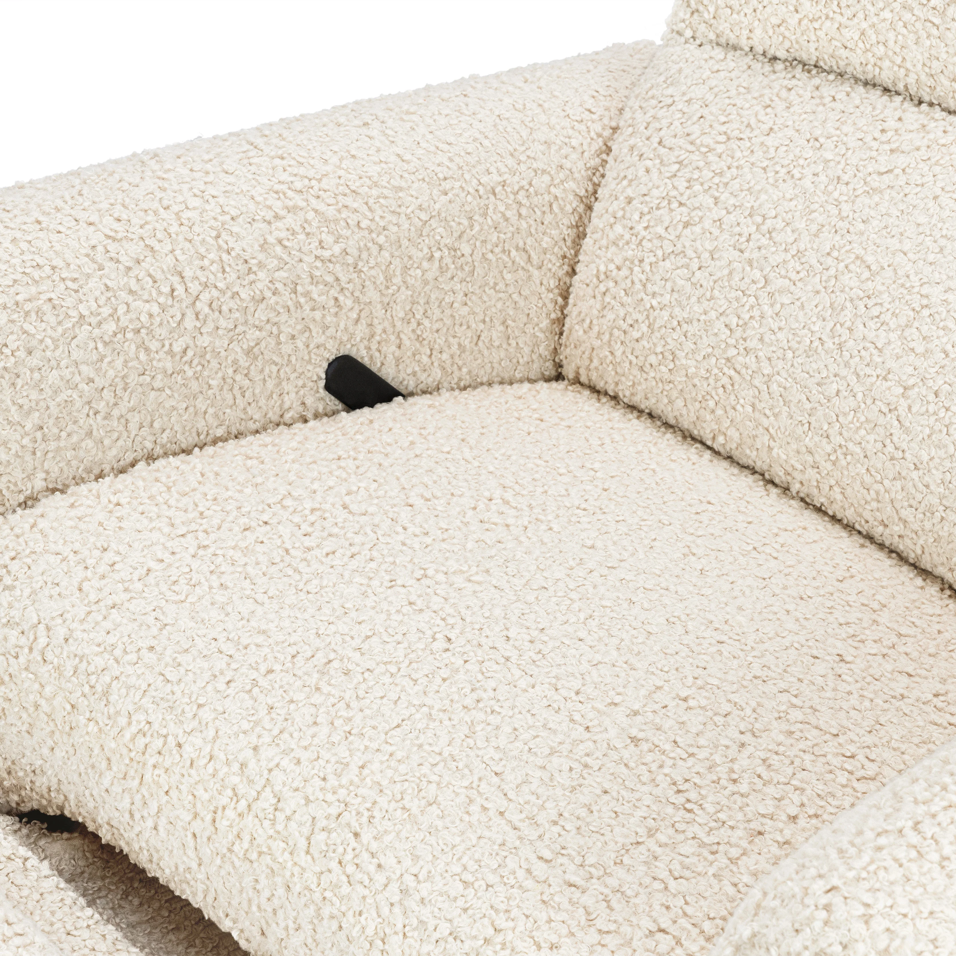 Rainbow Recliner and Swivel Glider in Teddy Loop - Image 25