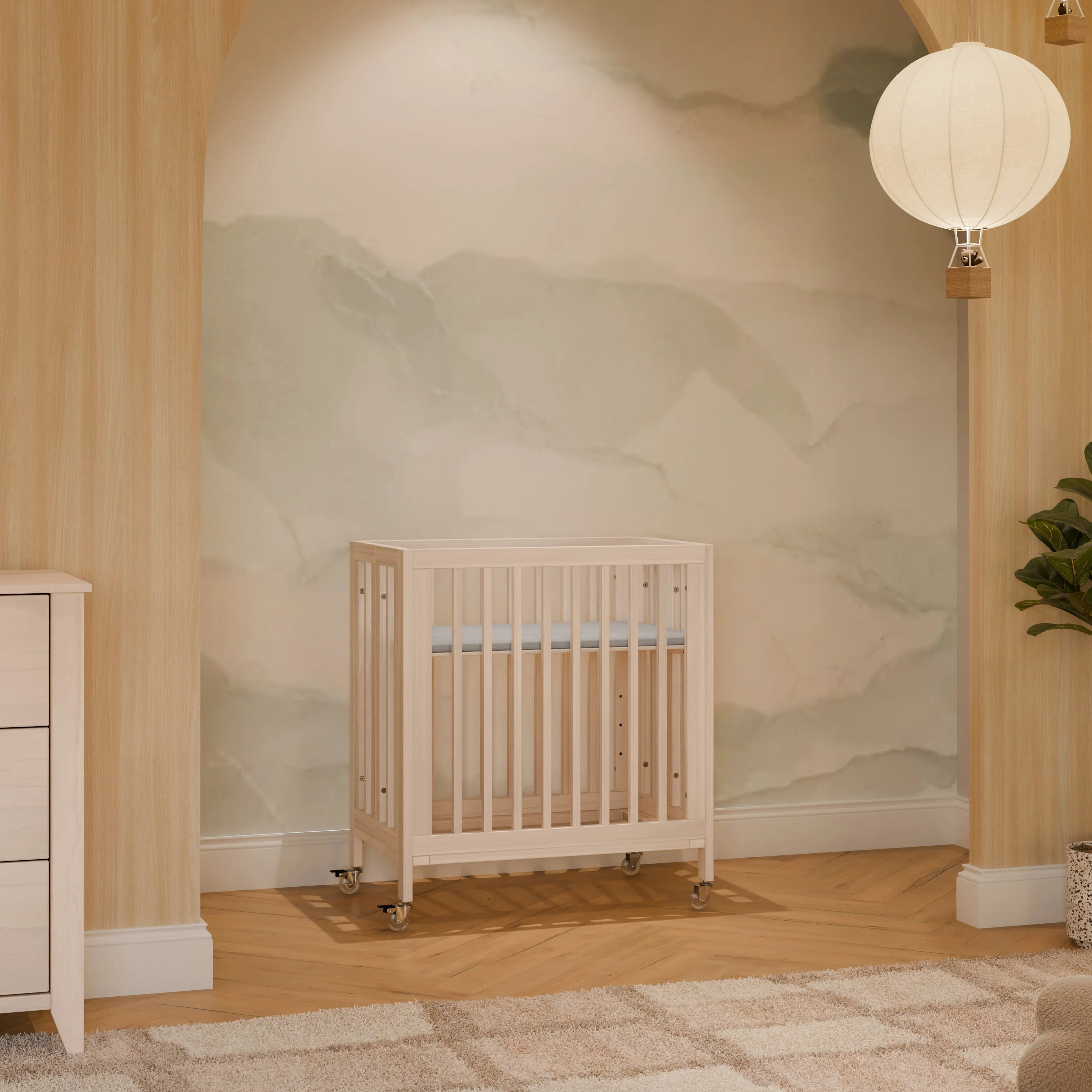 Rolli 9-in-1 Convertible All-Stages® Crib with Bassinet & Toddler Bed Conversion Kits - Image 48