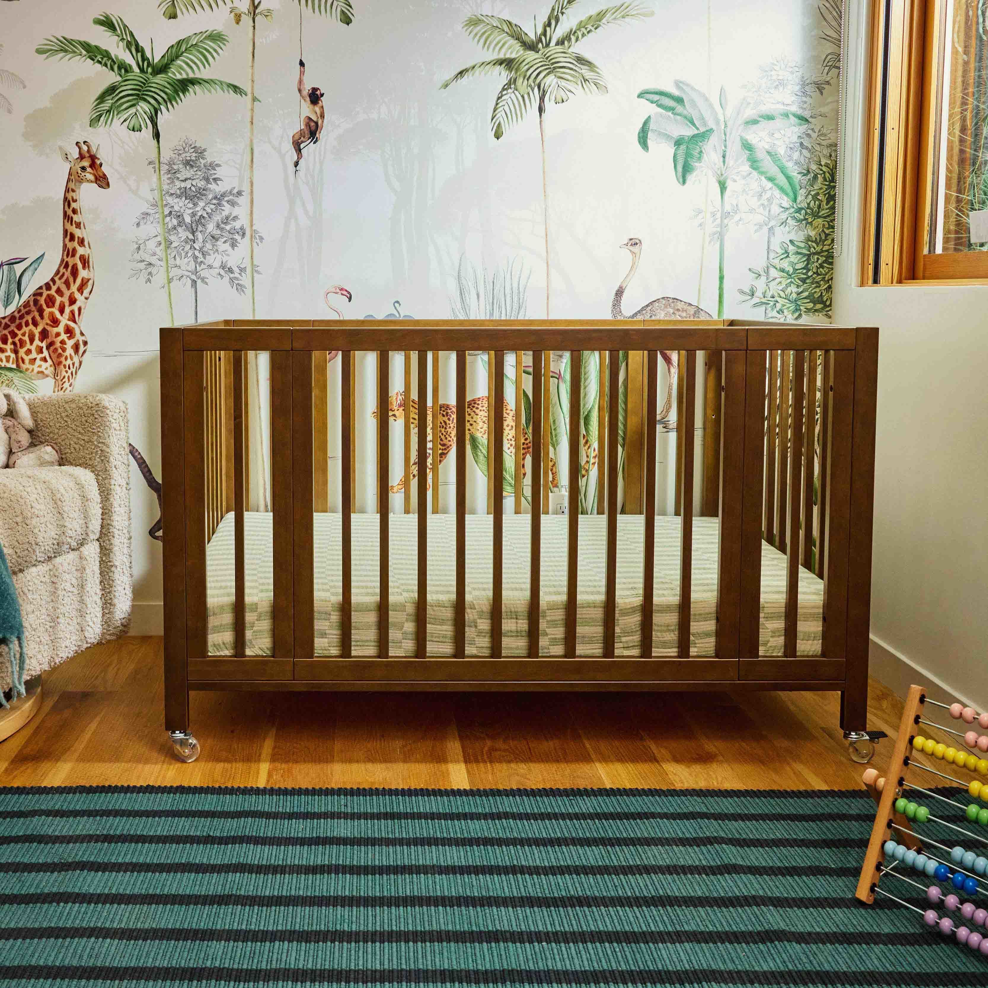Rolli 9-in-1 Convertible All-Stages® Crib with Bassinet & Toddler Bed Conversion Kits - Image 8