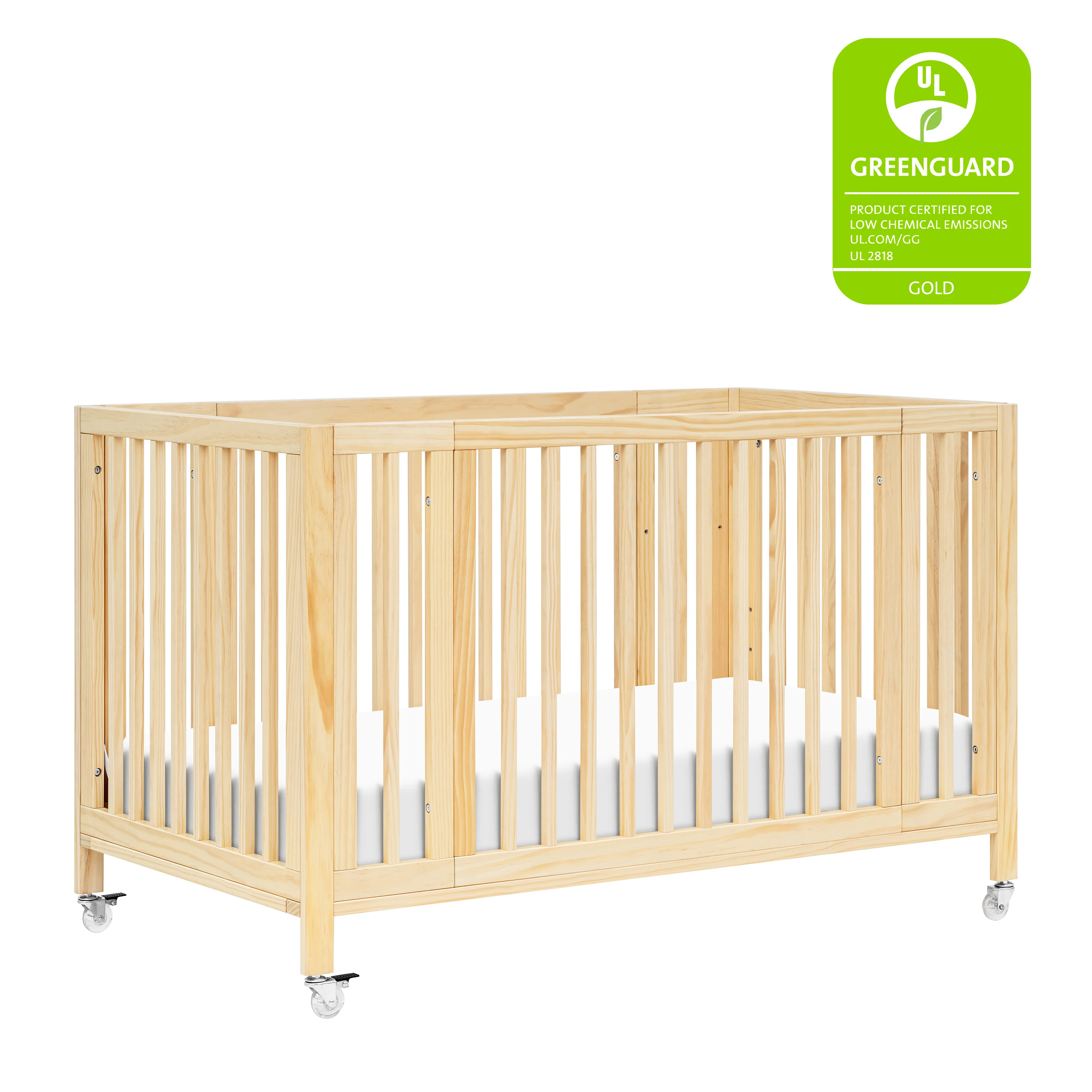 Rolli 9-in-1 Convertible All-Stages® Crib with Bassinet & Toddler Bed Conversion Kits - Retail Exclusive - Image 3