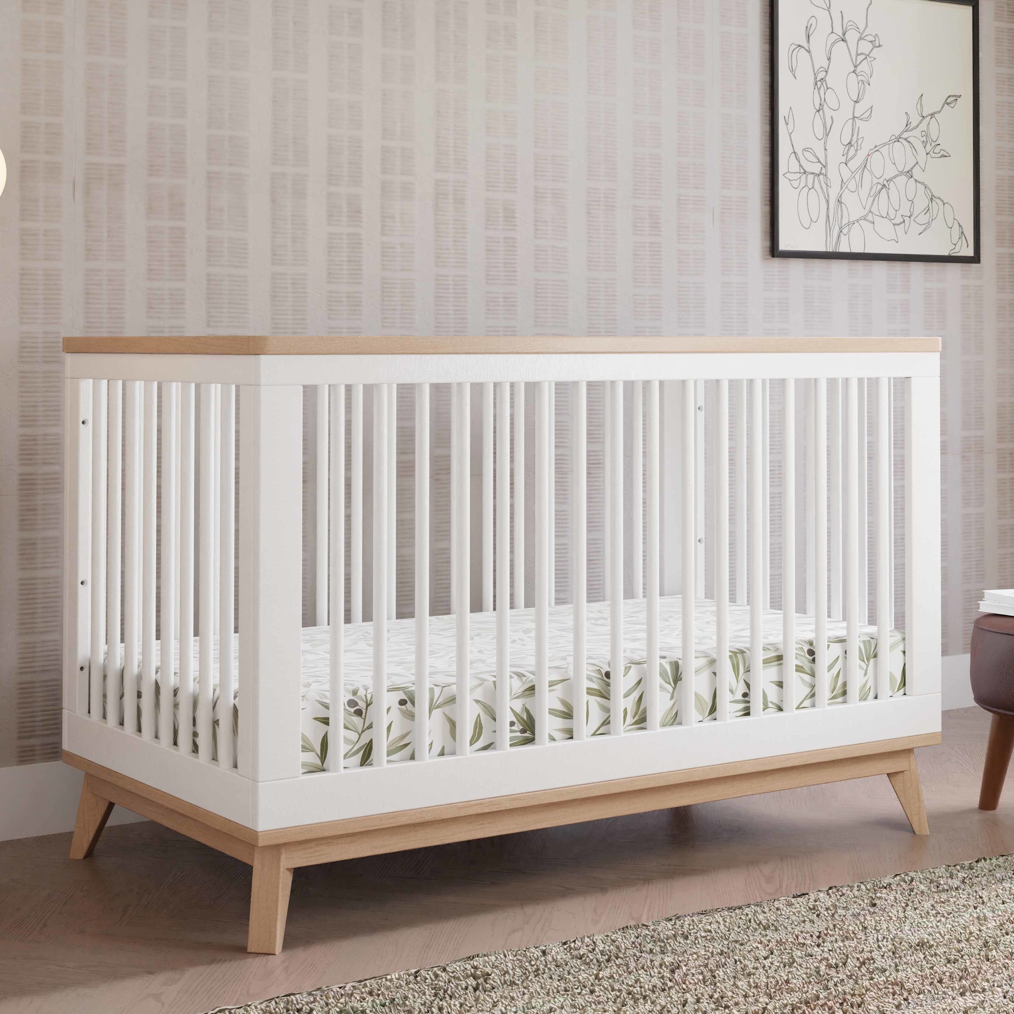 Scoot 3-in-1 Convertible Crib with Toddler Bed Conversion Kit - Image 18