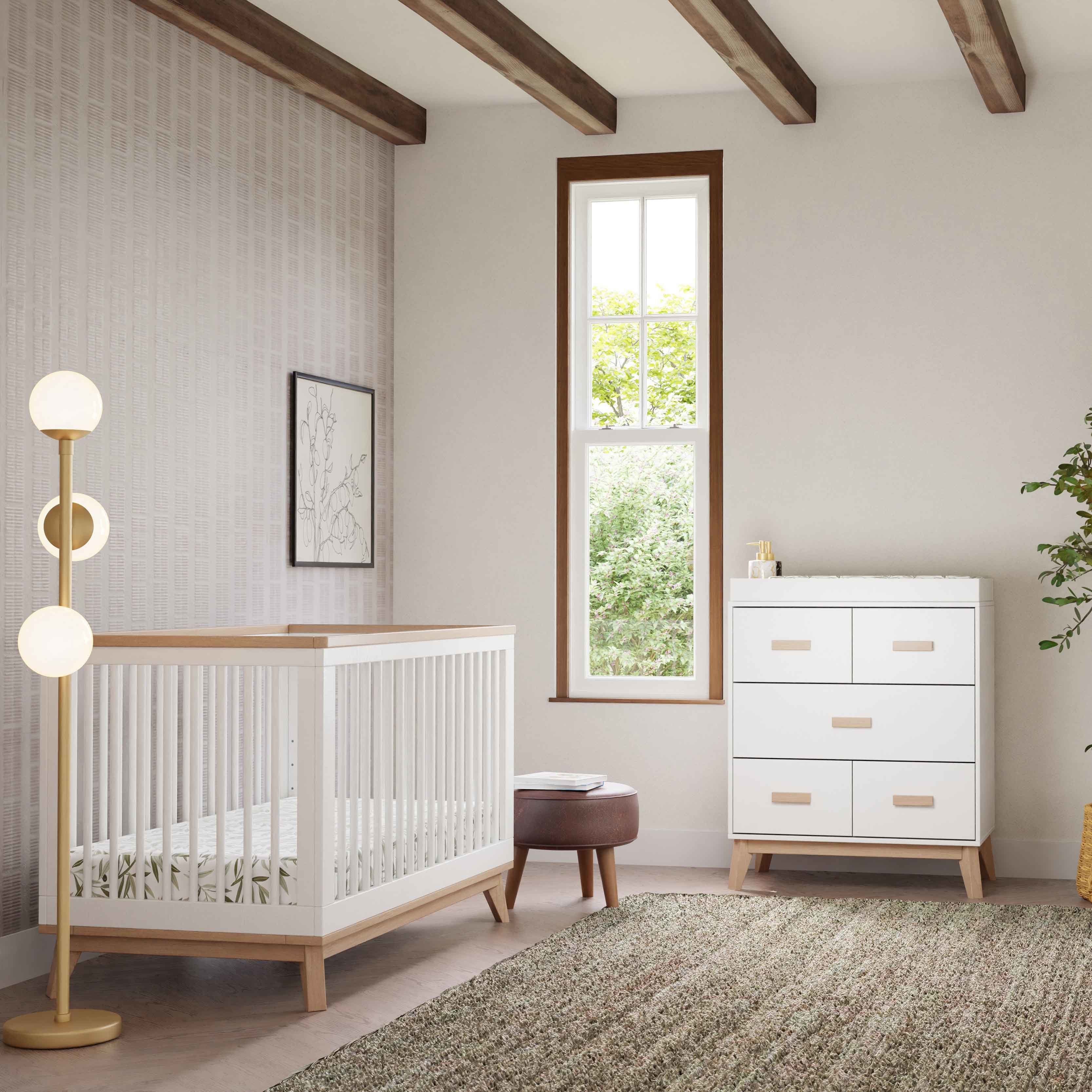 Scoot 3-in-1 Convertible Crib with Toddler Bed Conversion Kit - Image 19