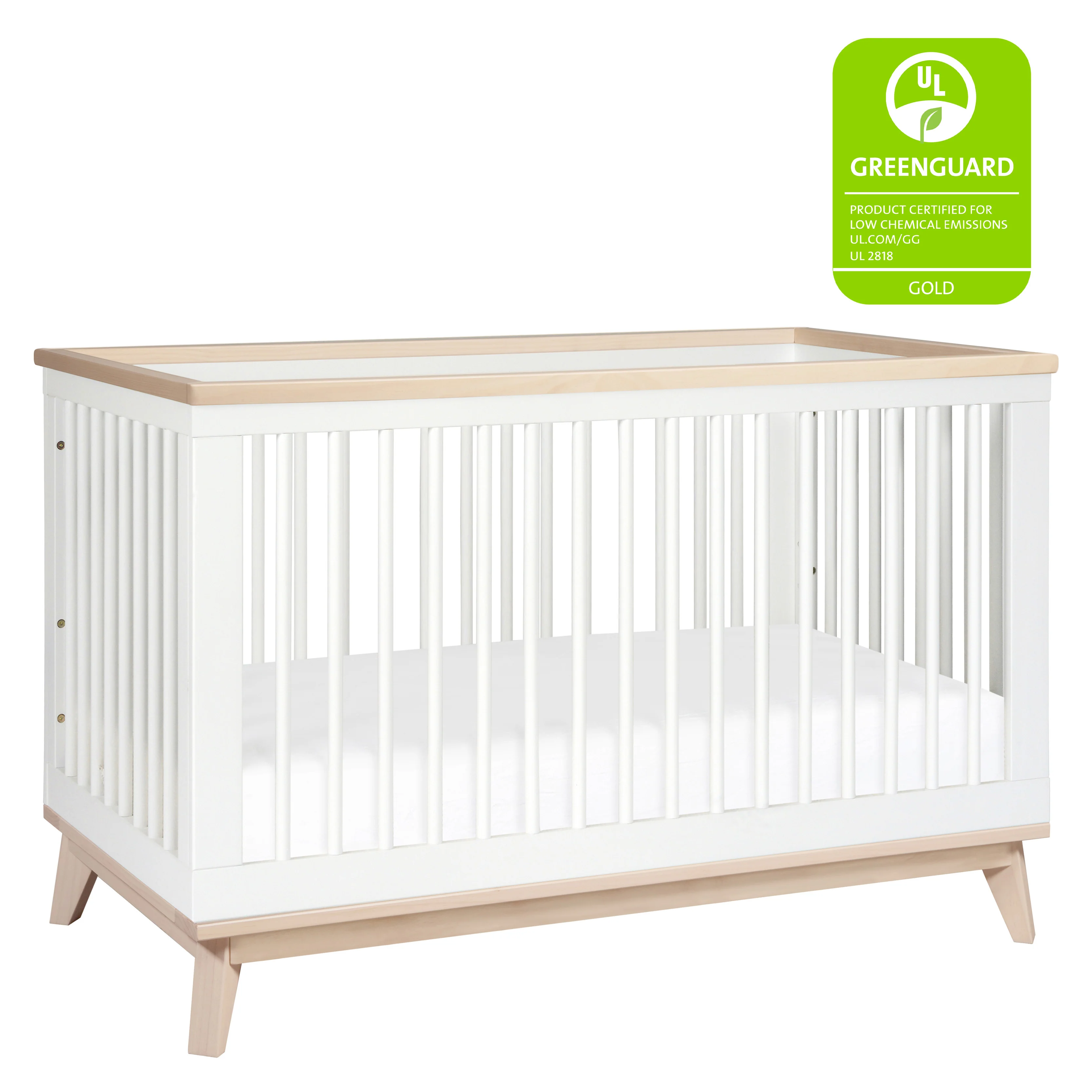 Scoot 3-in-1 Convertible Crib with Toddler Bed Conversion Kit - Image 23