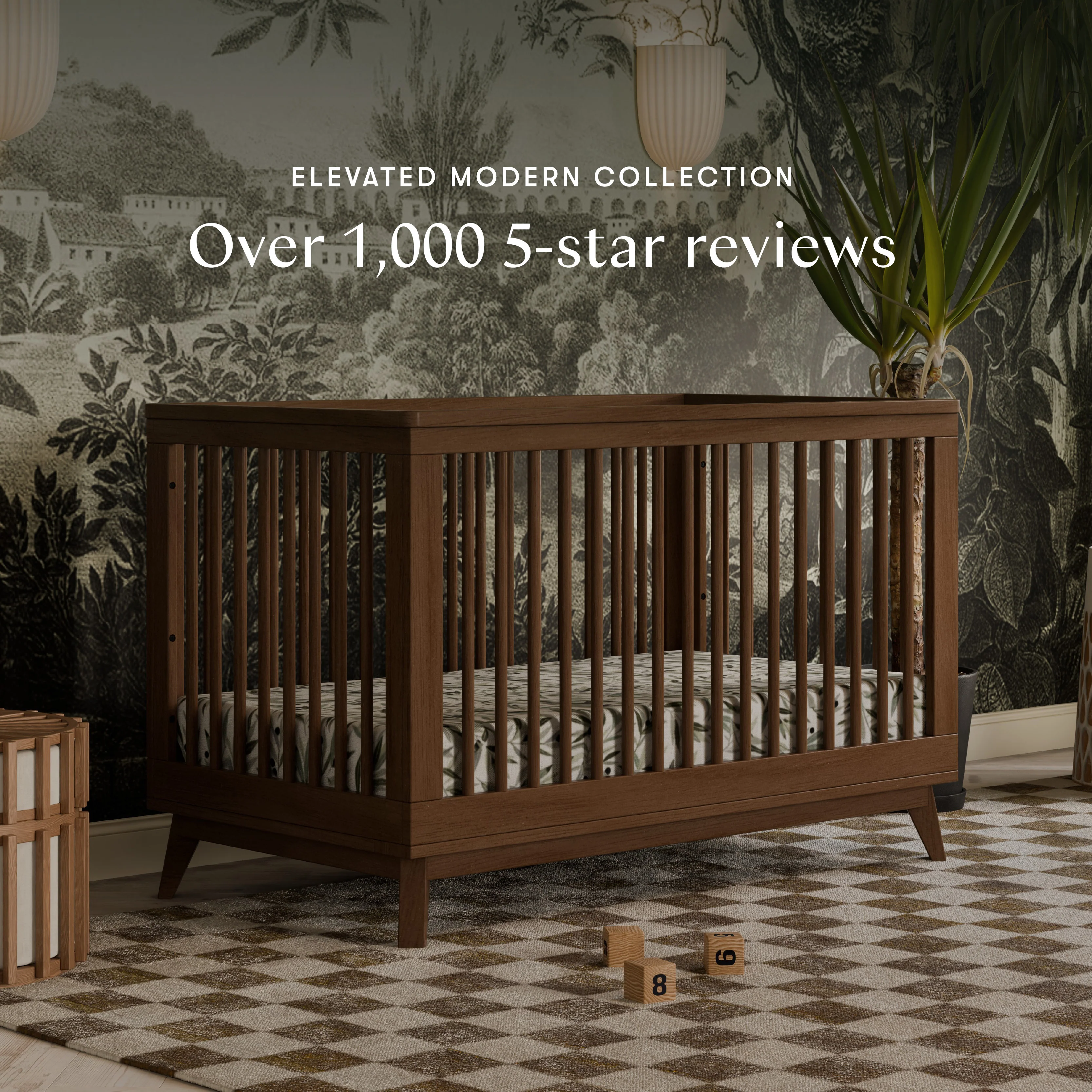 Scoot 3-in-1 Convertible Crib with Toddler Bed Conversion Kit - Image 3