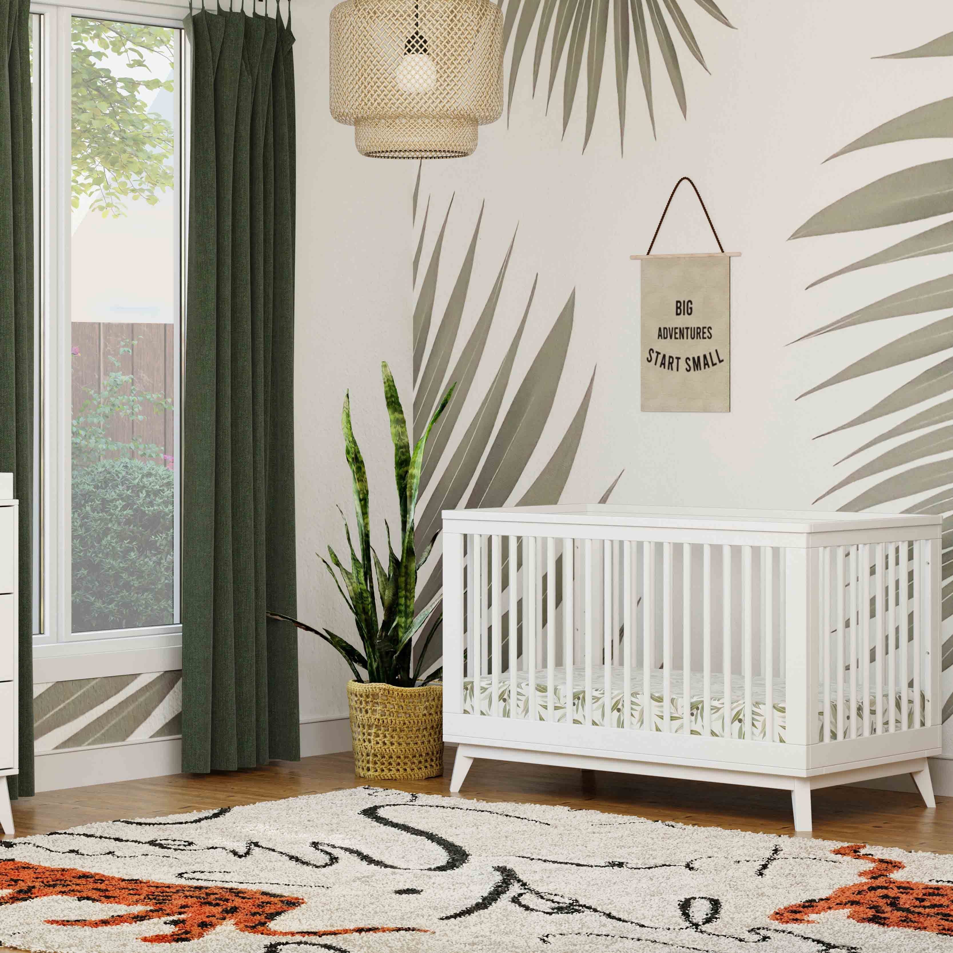 Scoot 3-in-1 Convertible Crib with Toddler Bed Conversion Kit - Image 30