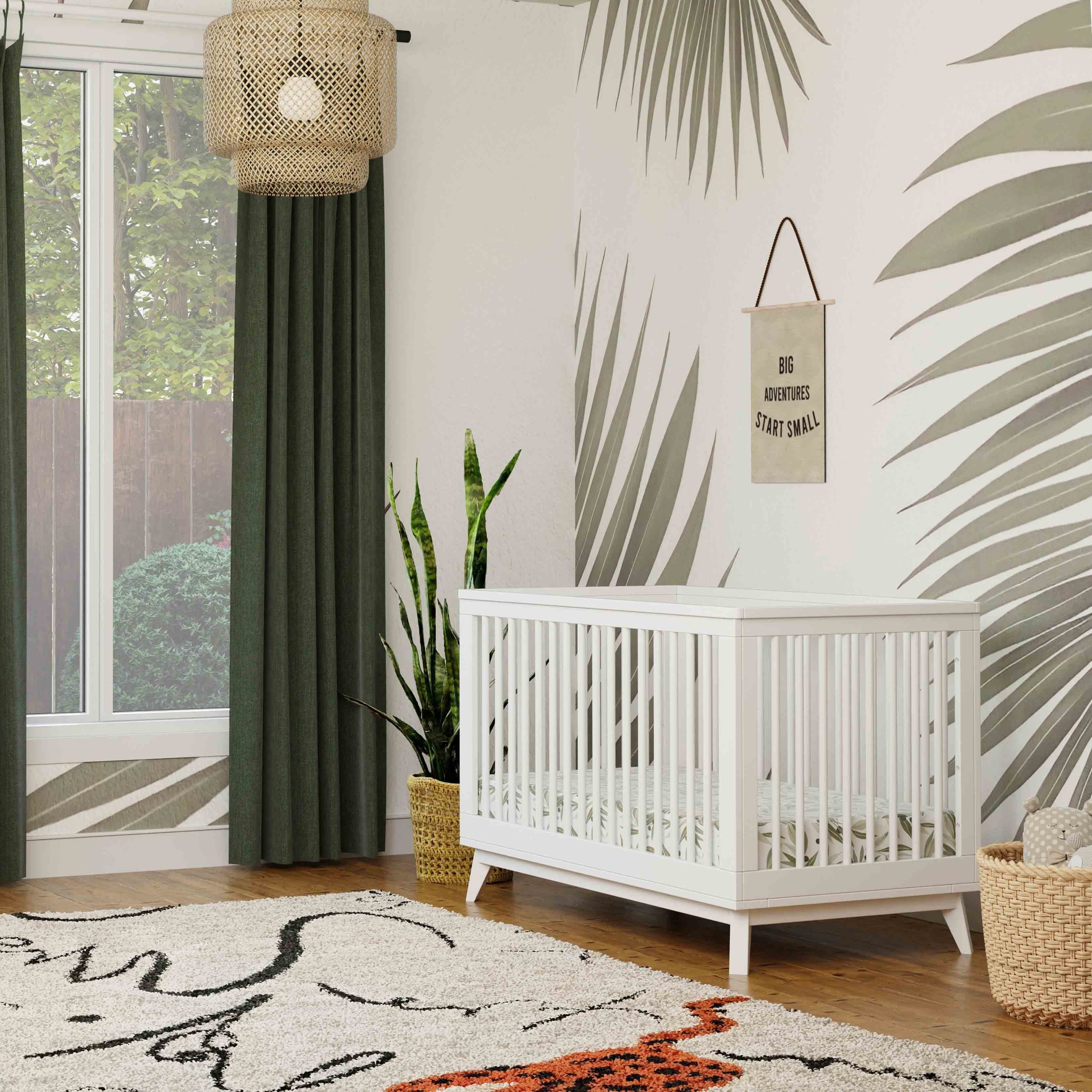 Scoot 3-in-1 Convertible Crib with Toddler Bed Conversion Kit - Image 31