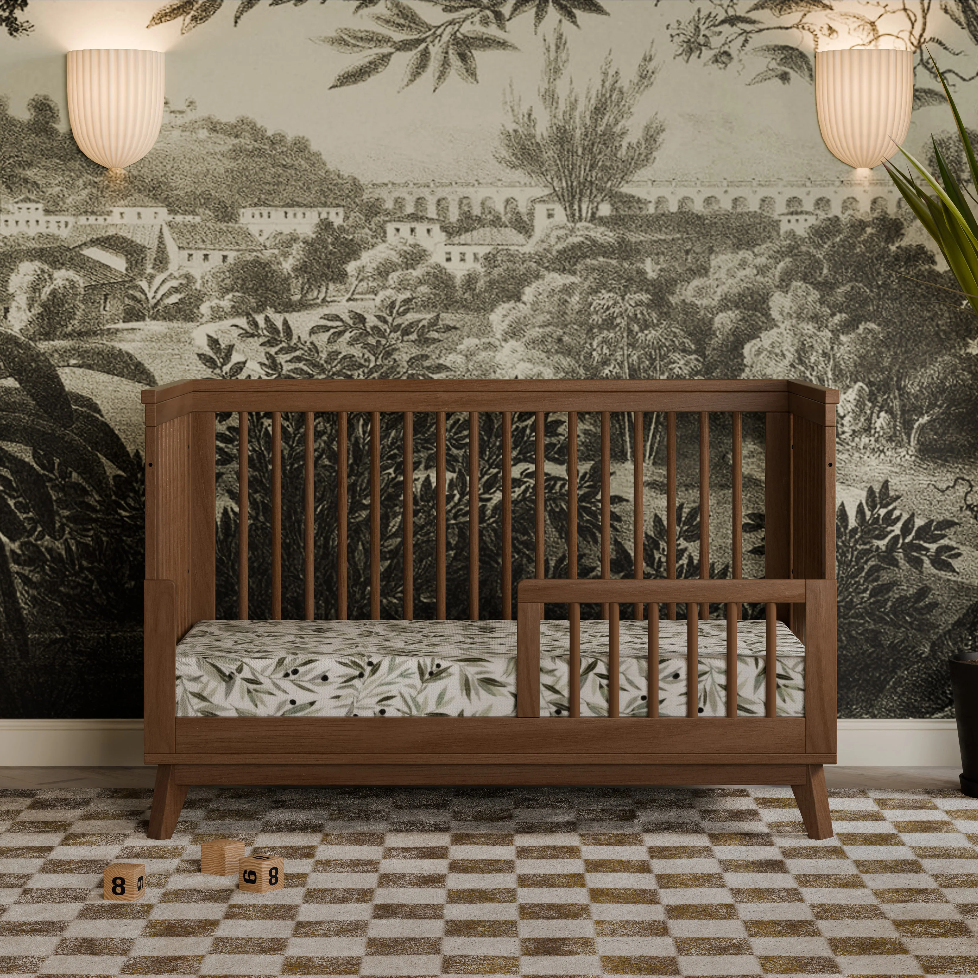 Scoot 3-in-1 Convertible Crib with Toddler Bed Conversion Kit - Image 4