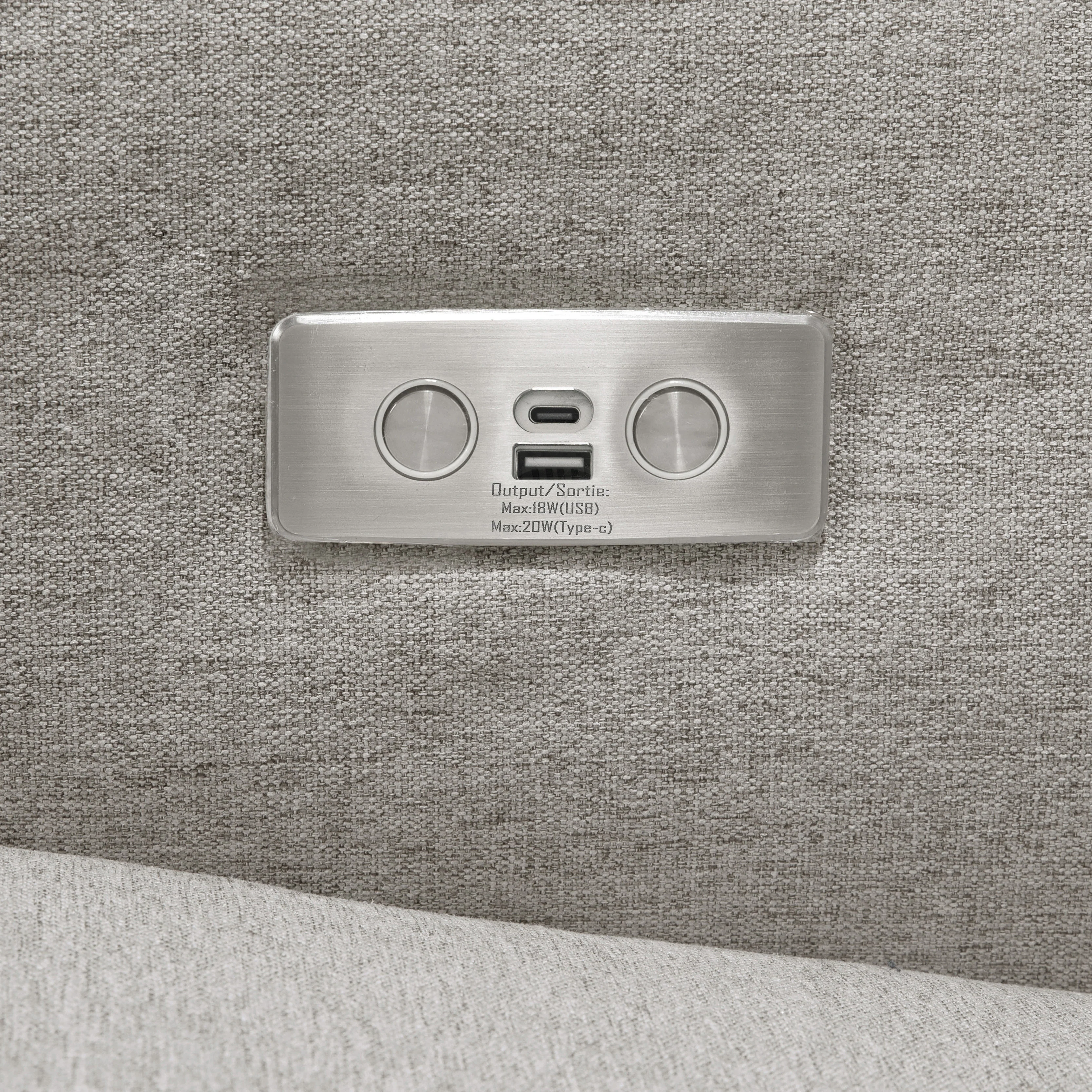 Sigi Electronic Recliner and Glider with USB Port - Image 35