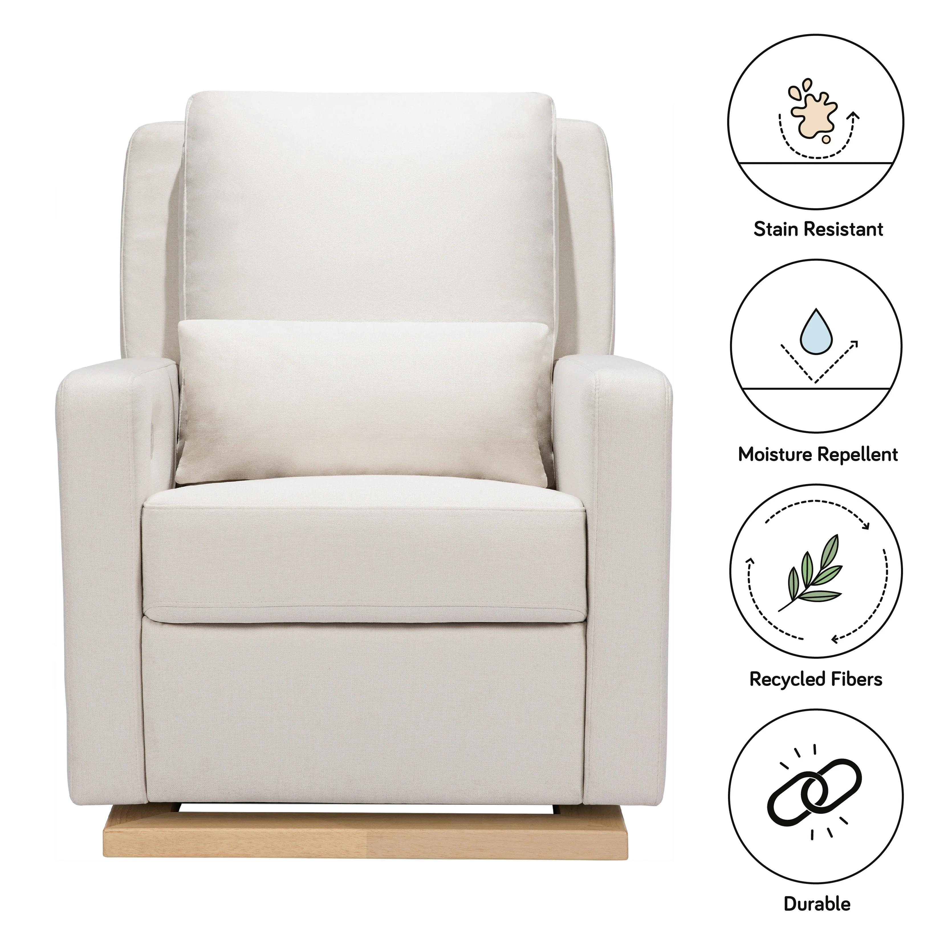 Sigi Electronic Recliner and Glider with USB Port - Image 55