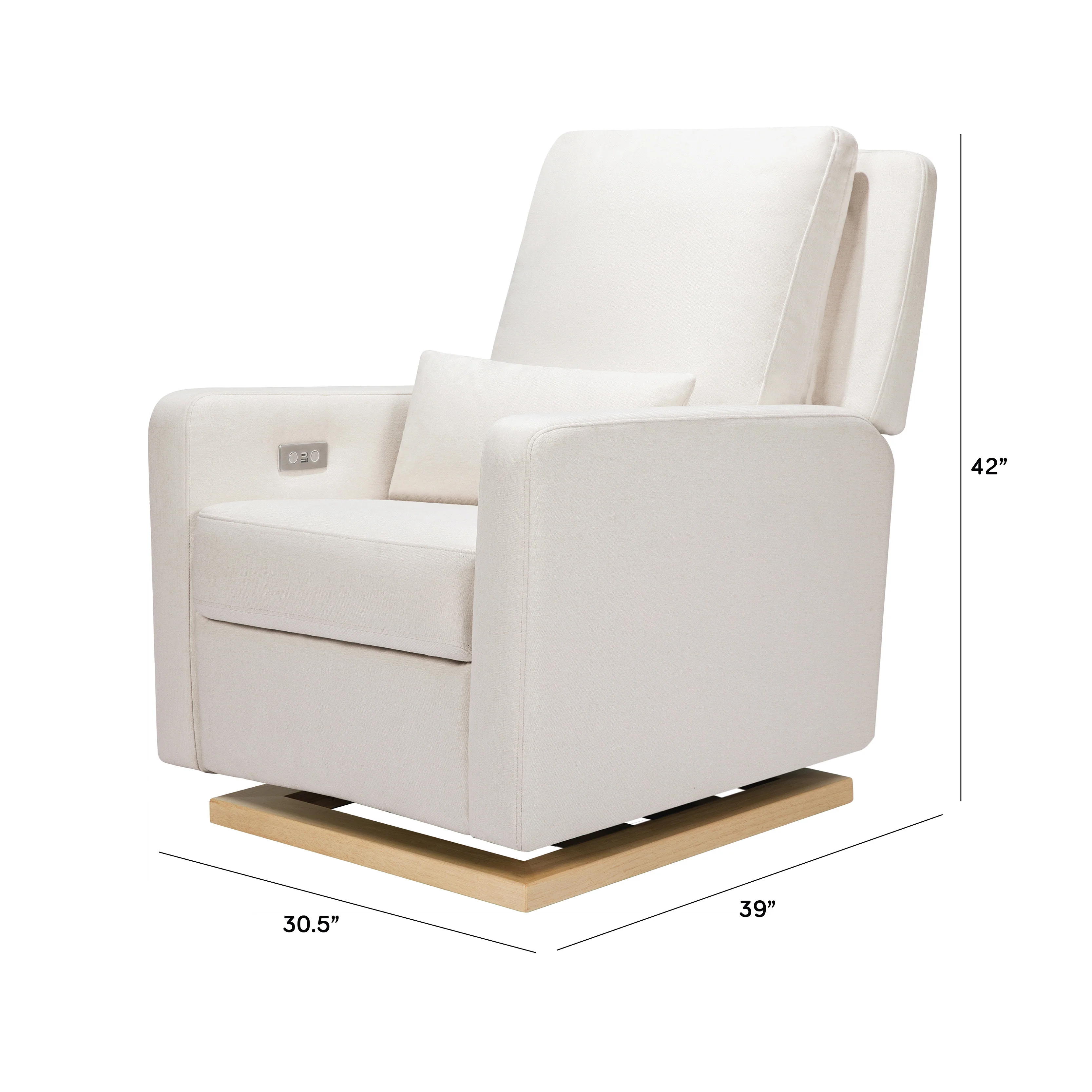 Sigi Electronic Recliner and Glider with USB Port - Image 61