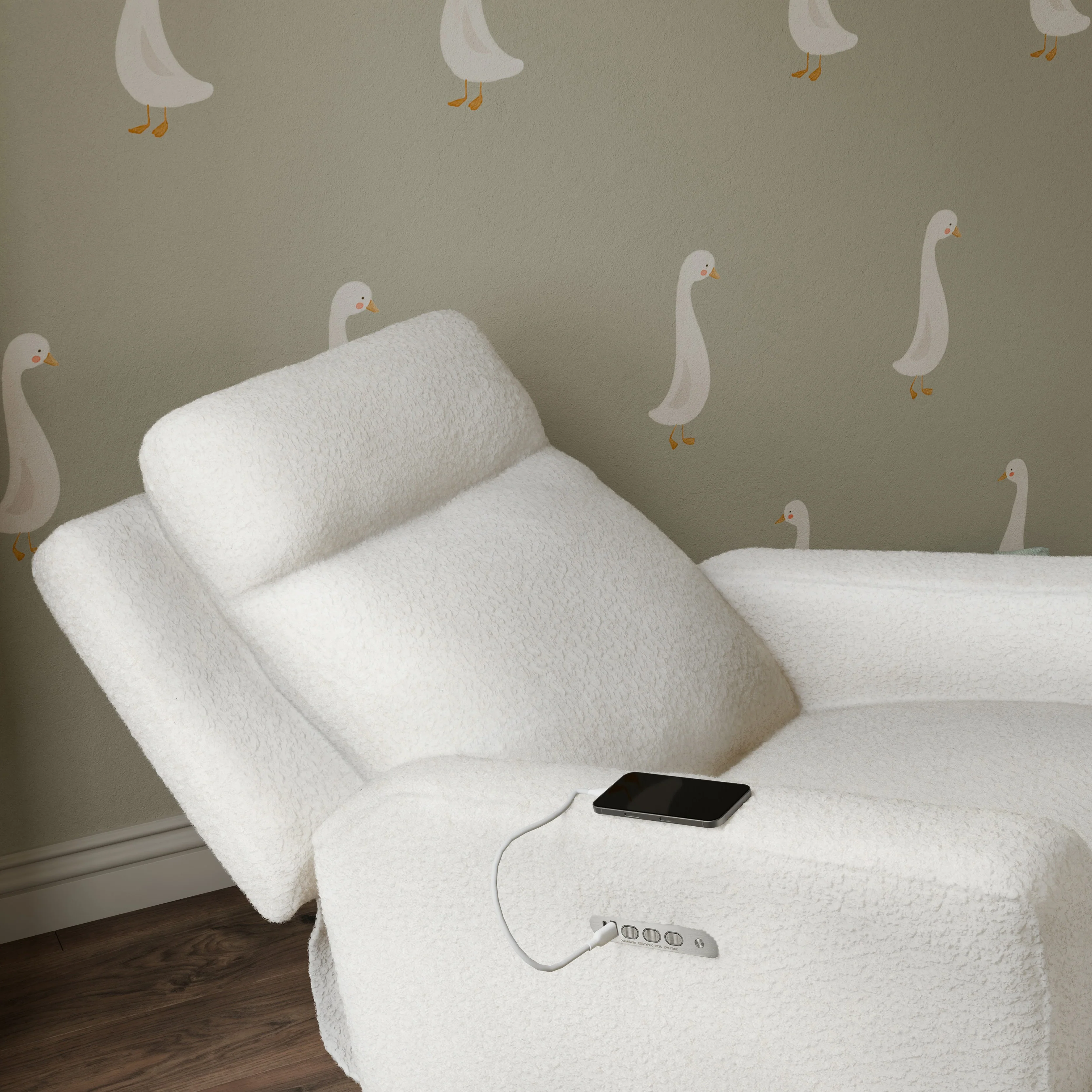 Sigi Pro Power Recliner and Swivel Glider with Power Adjustable Headrest and Lumbar Support - Image 20