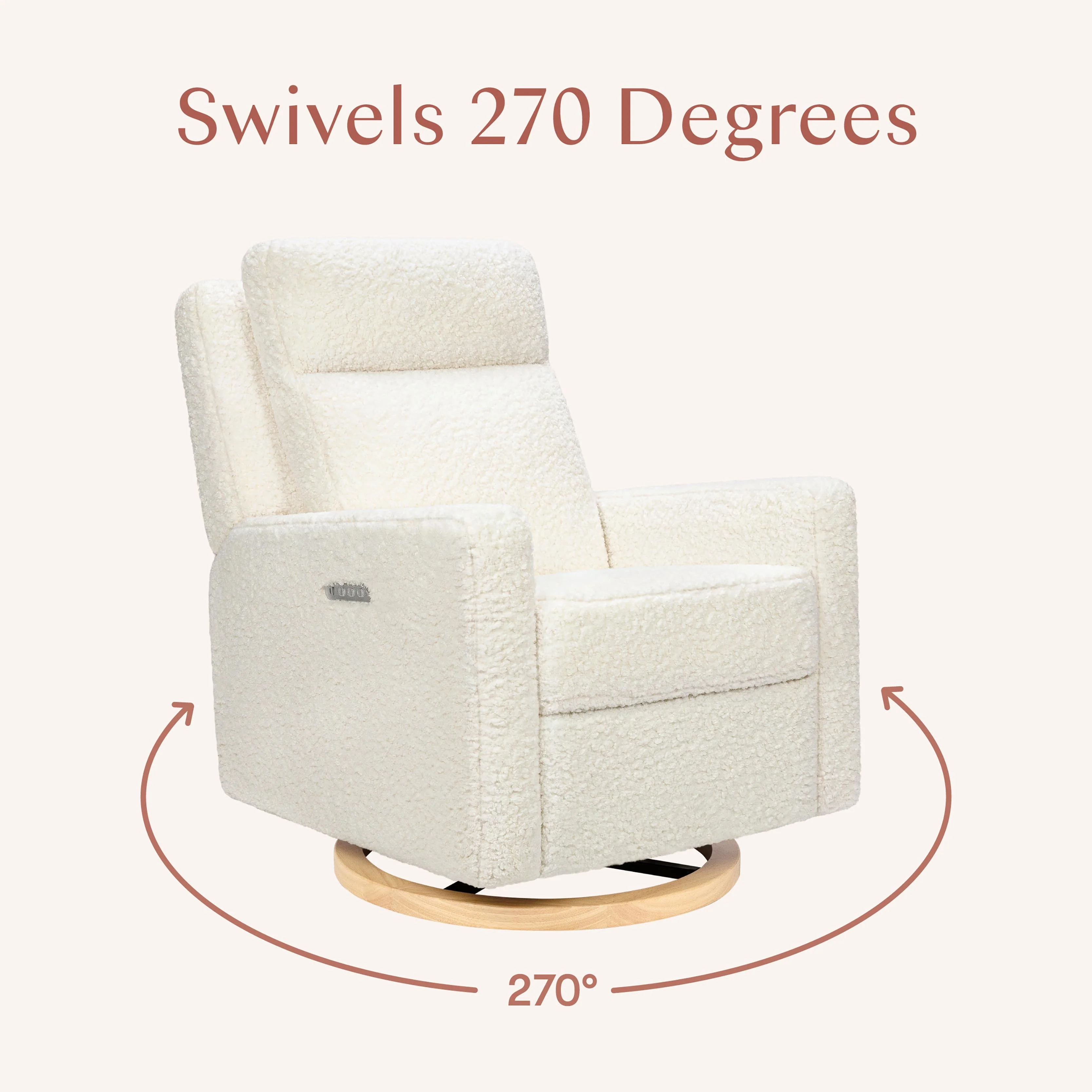 Sigi Pro Power Recliner and Swivel Glider with Power Adjustable Headrest and Lumbar Support - Image 21
