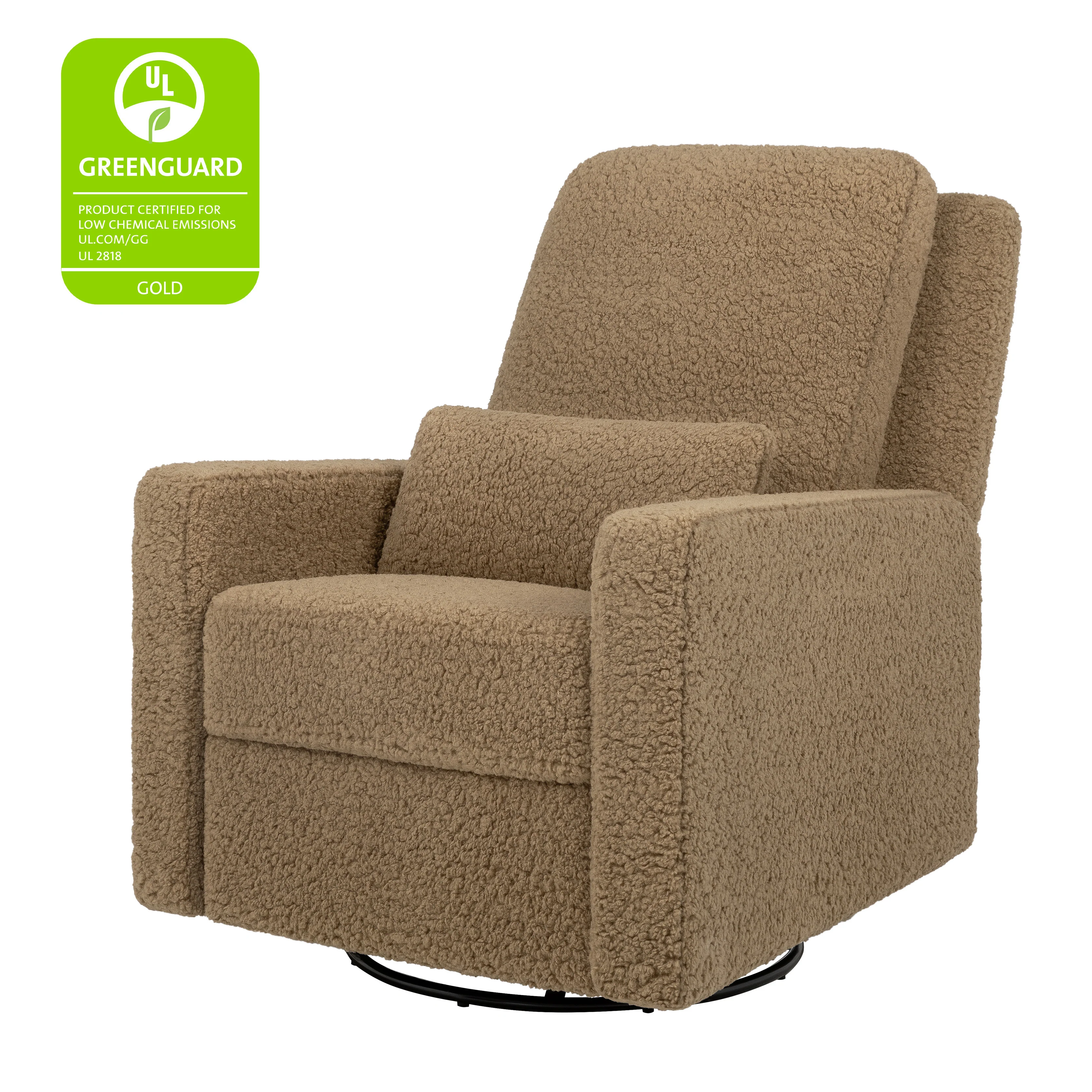 Sigi Recliner and Swivel Glider in Shearling - Image 3