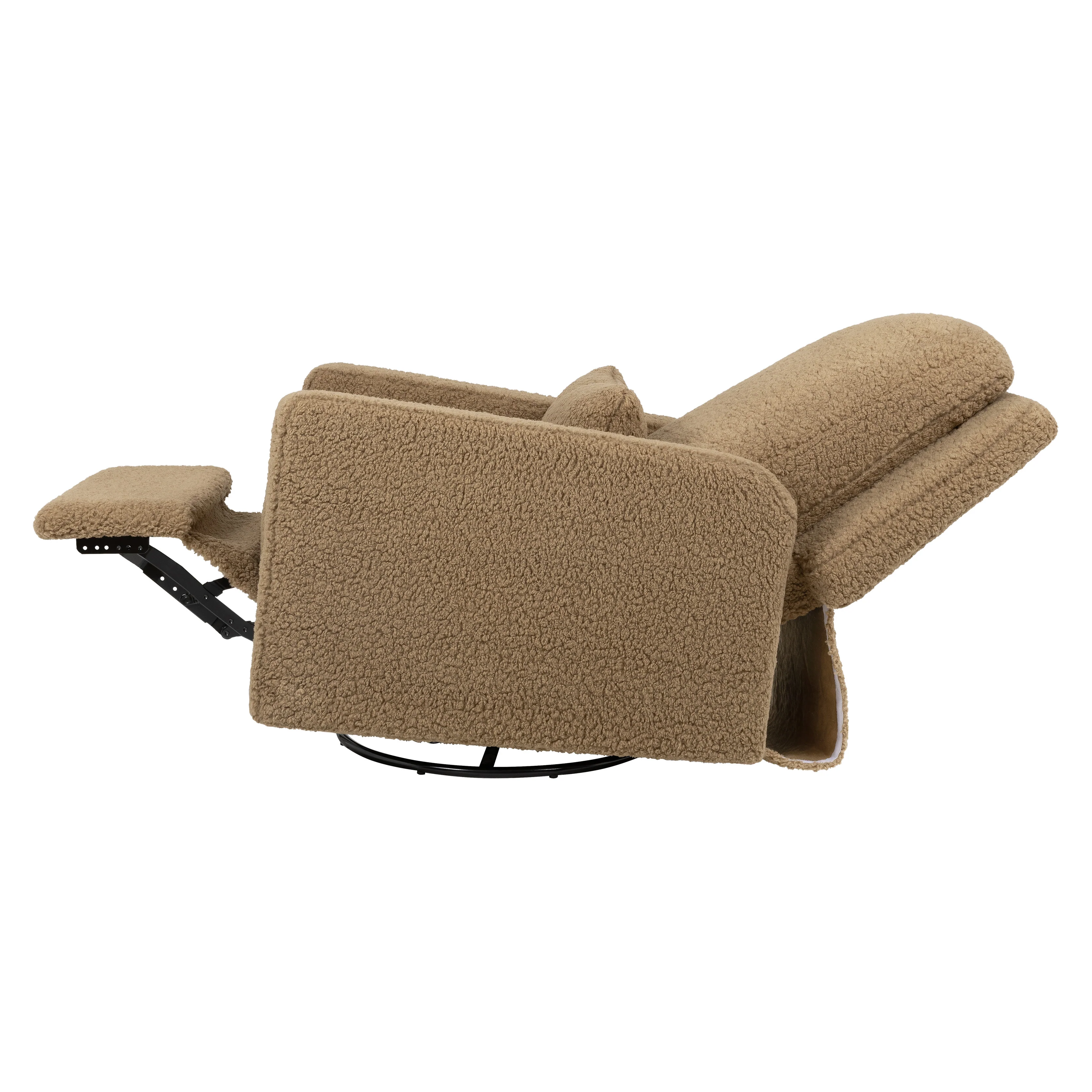 Sigi Recliner and Swivel Glider in Shearling - Image 6