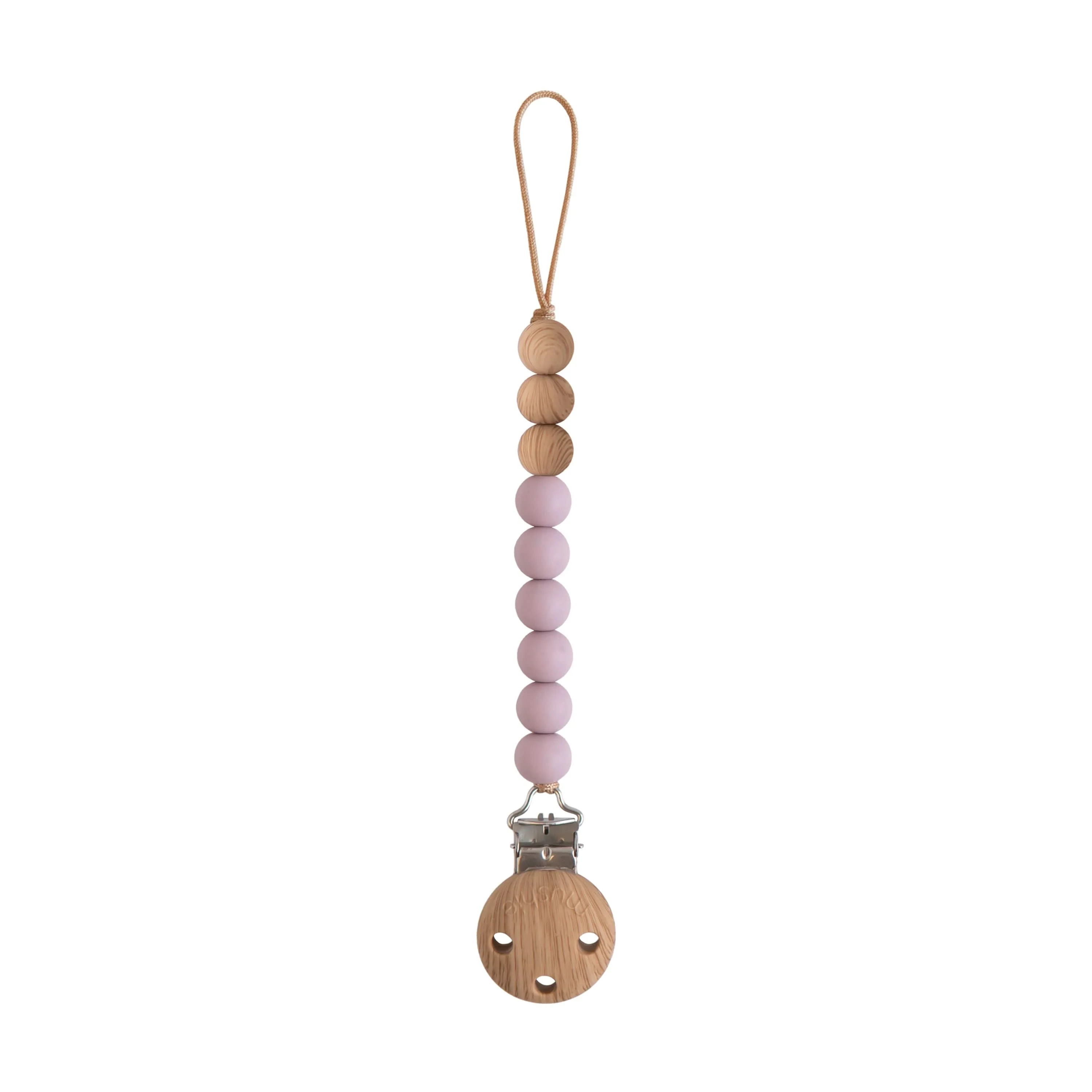 Mushie Silicone Pacifier Clip | Eva - Image 25