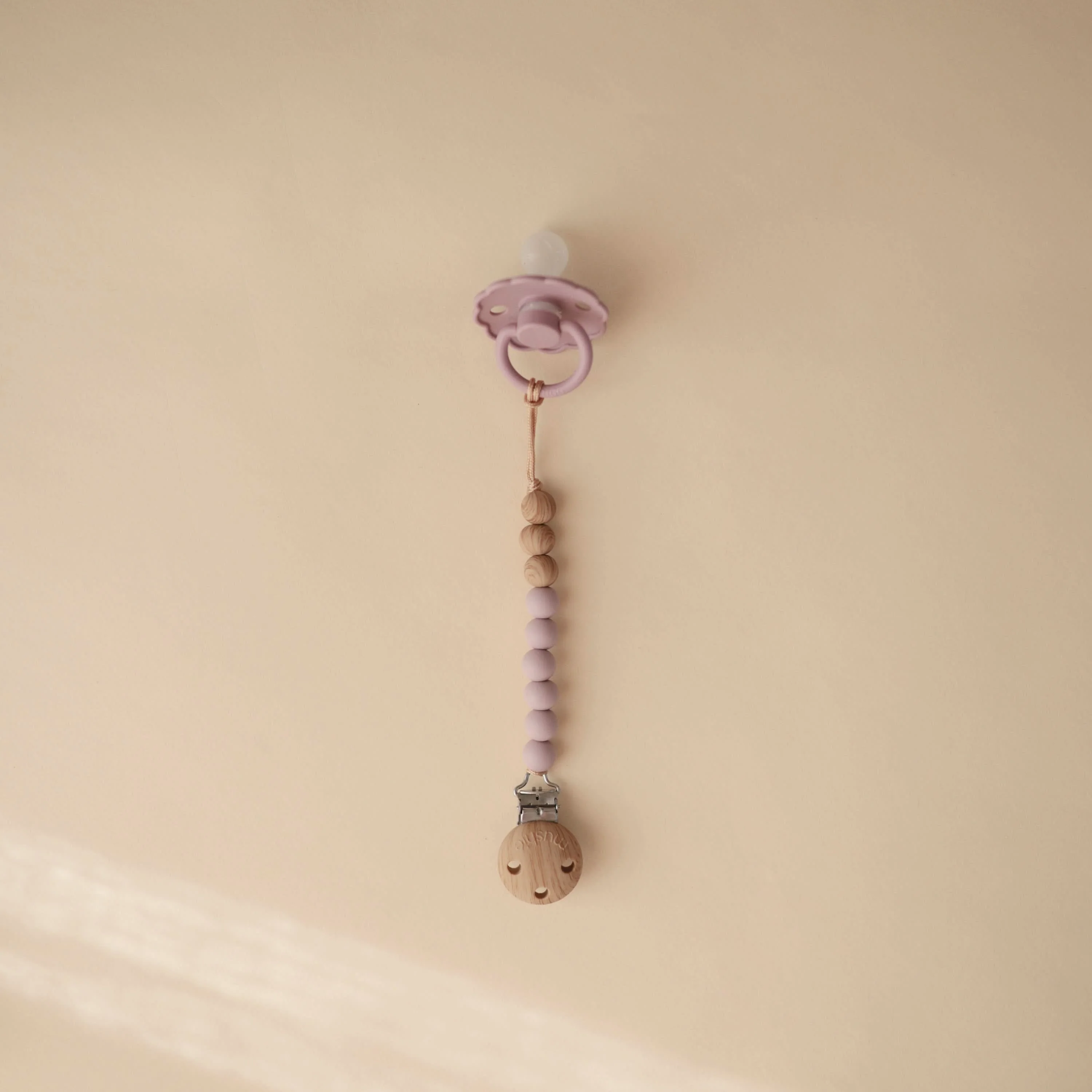 Mushie Silicone Pacifier Clip | Eva - Image 26