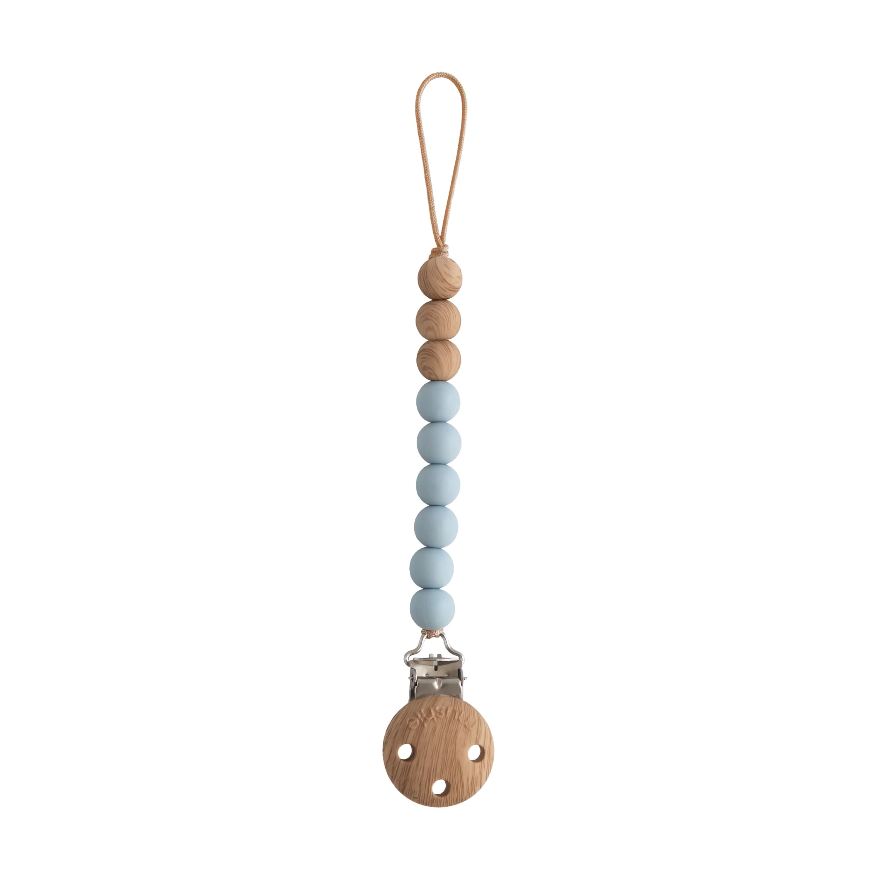 Mushie Silicone Pacifier Clip | Eva - Image 29