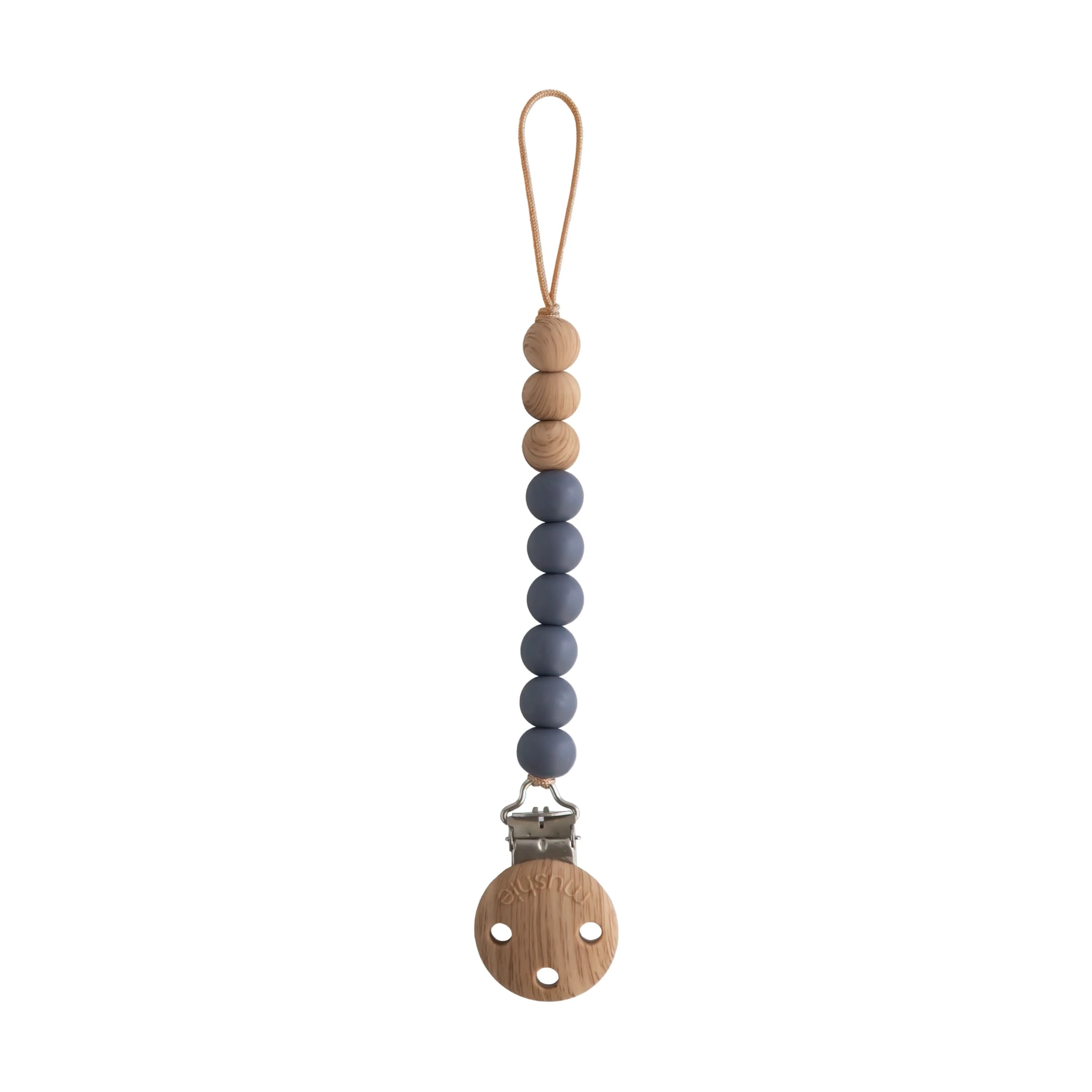 Mushie Silicone Pacifier Clip | Eva - Image 33