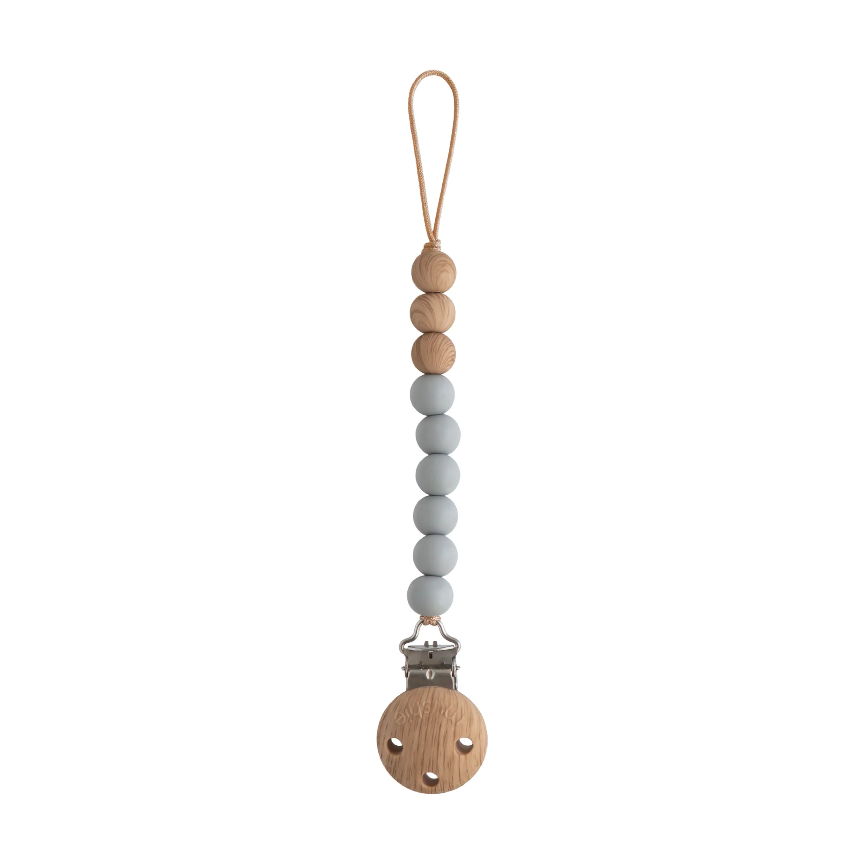 Mushie Silicone Pacifier Clip | Eva - Image 39