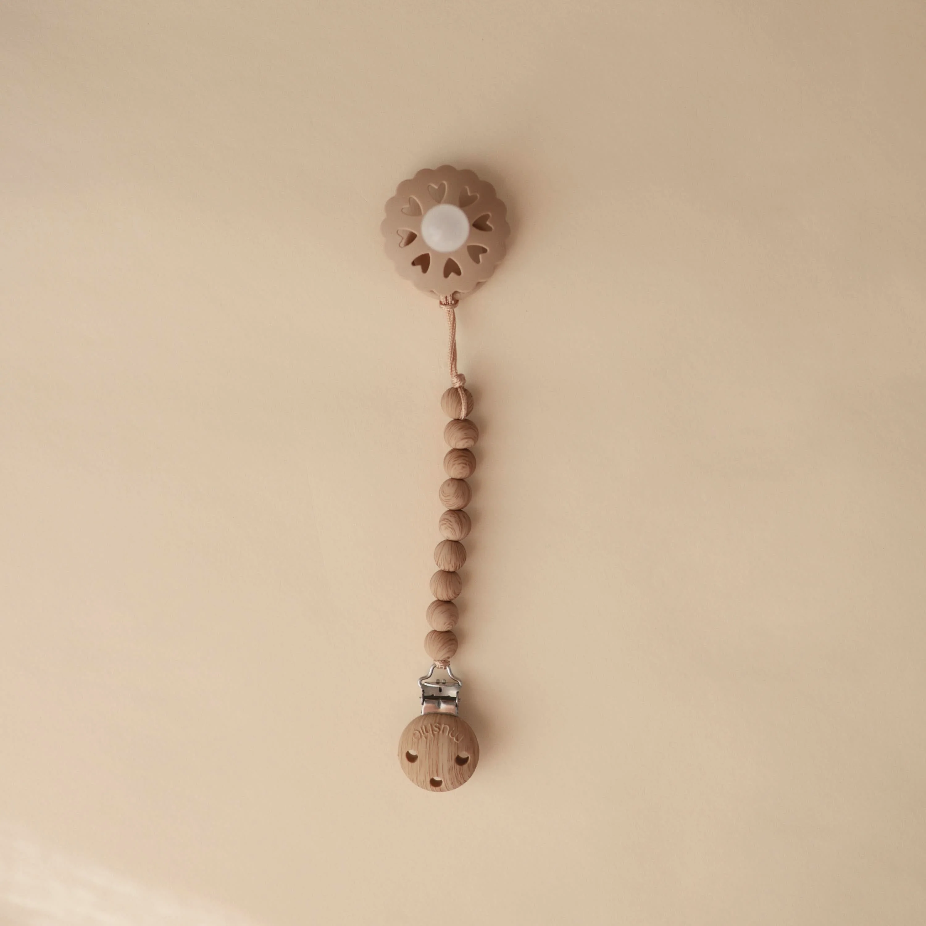 Mushie Silicone Pacifier Clip | Hera - Image 36