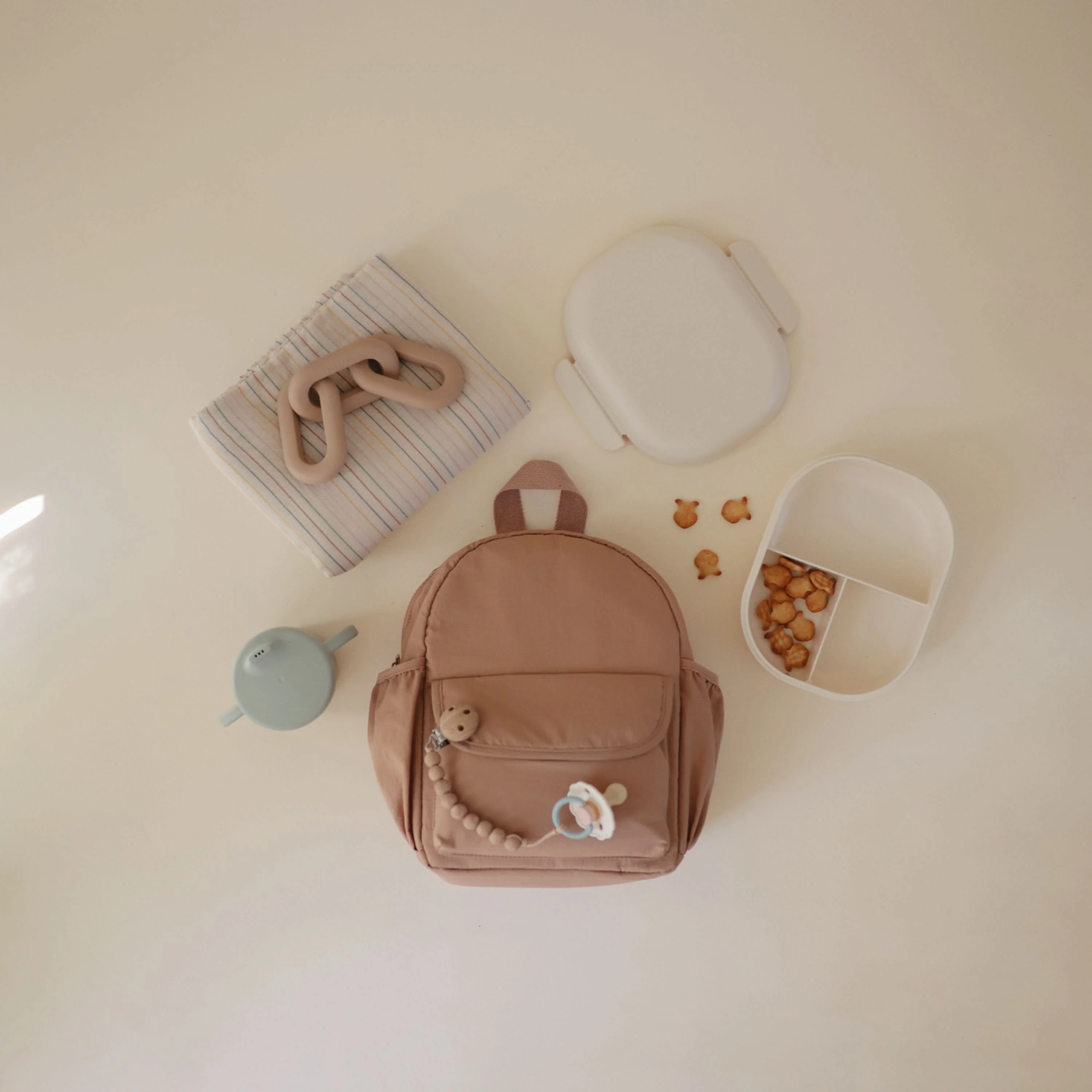 Mushie Silicone Pacifier Clip | Hera - Image 76