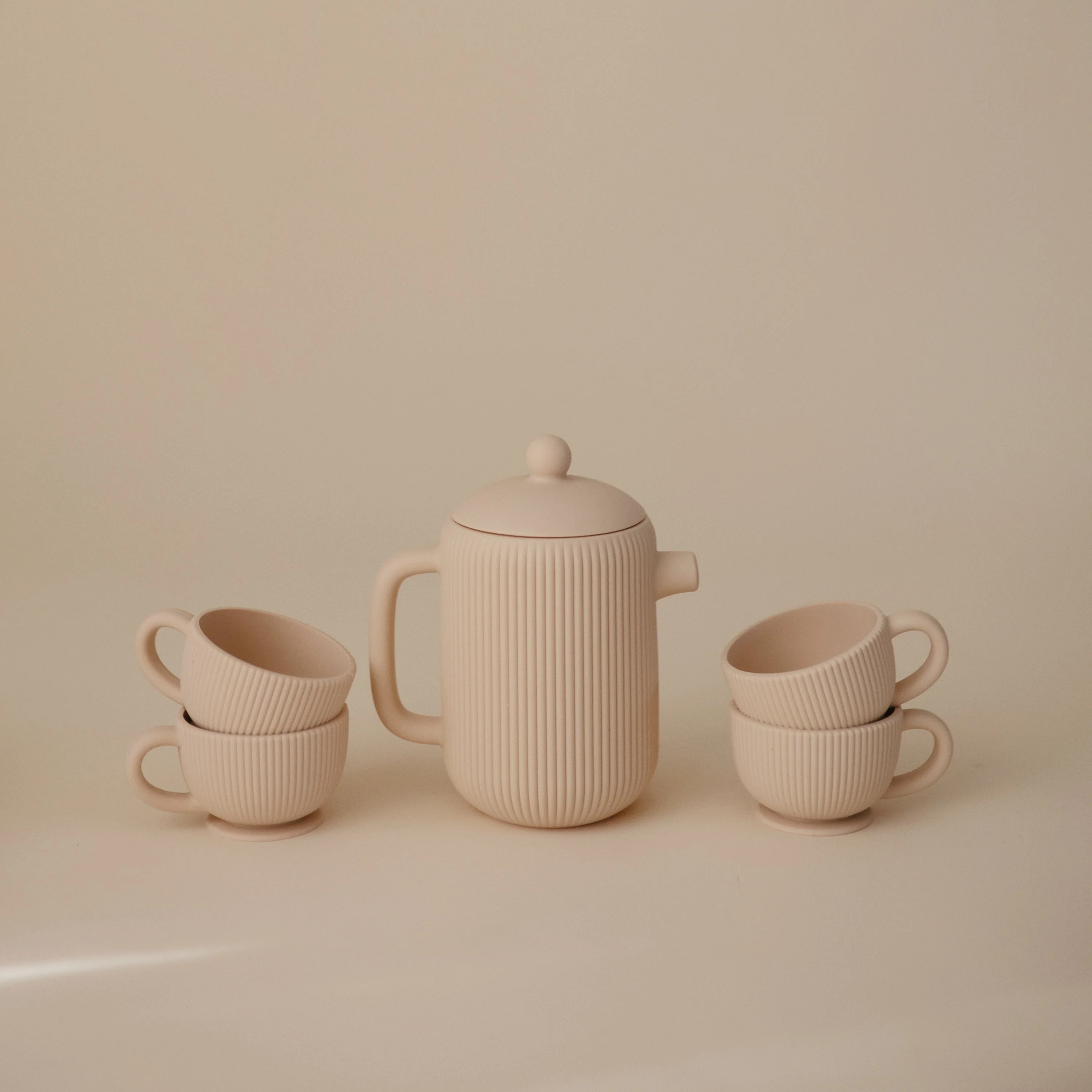 Mushie Silicone Tea Play Set - Image 3