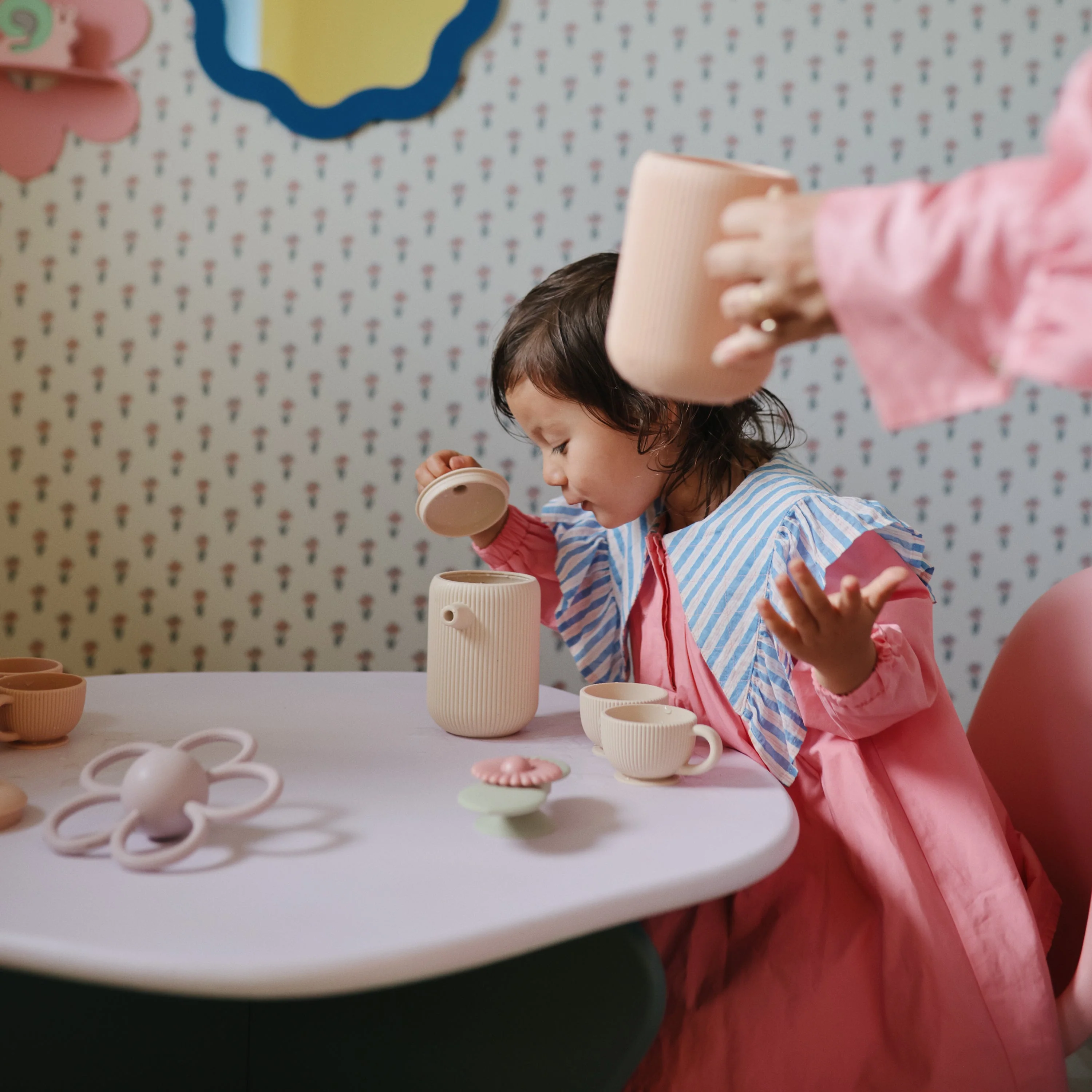 Mushie Silicone Tea Play Set - Image 7