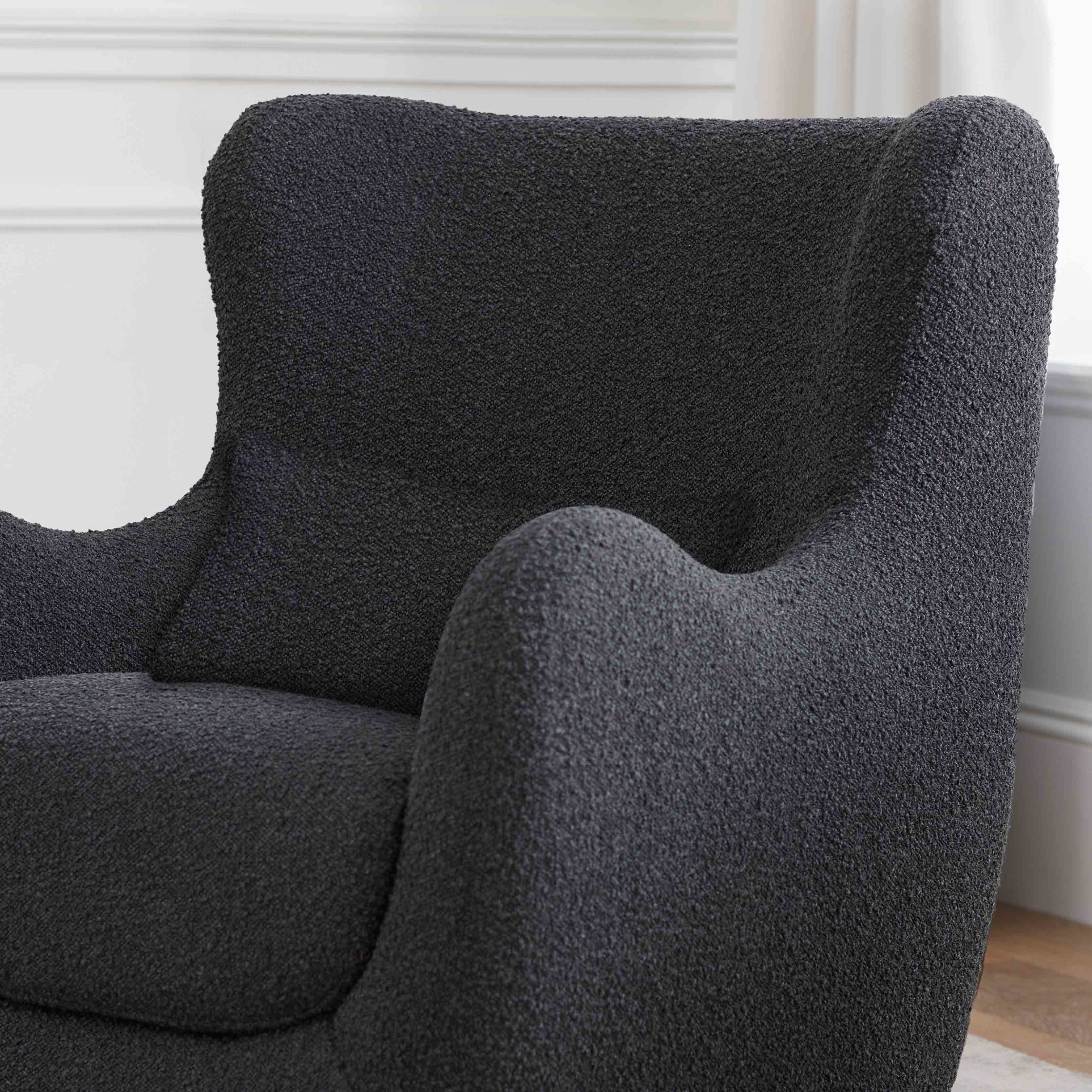 Solstice Swivel Glider in Boucle - Image 3