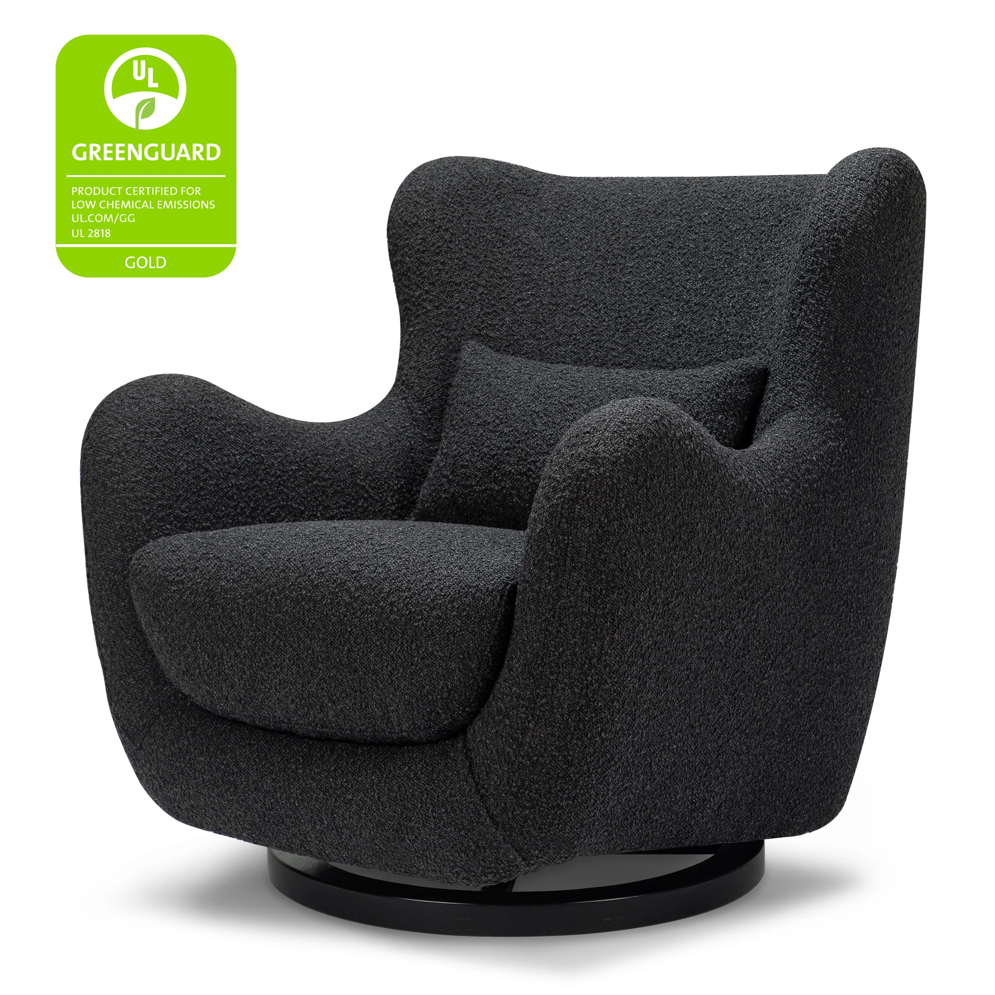 Solstice Swivel Glider in Boucle - Image 5